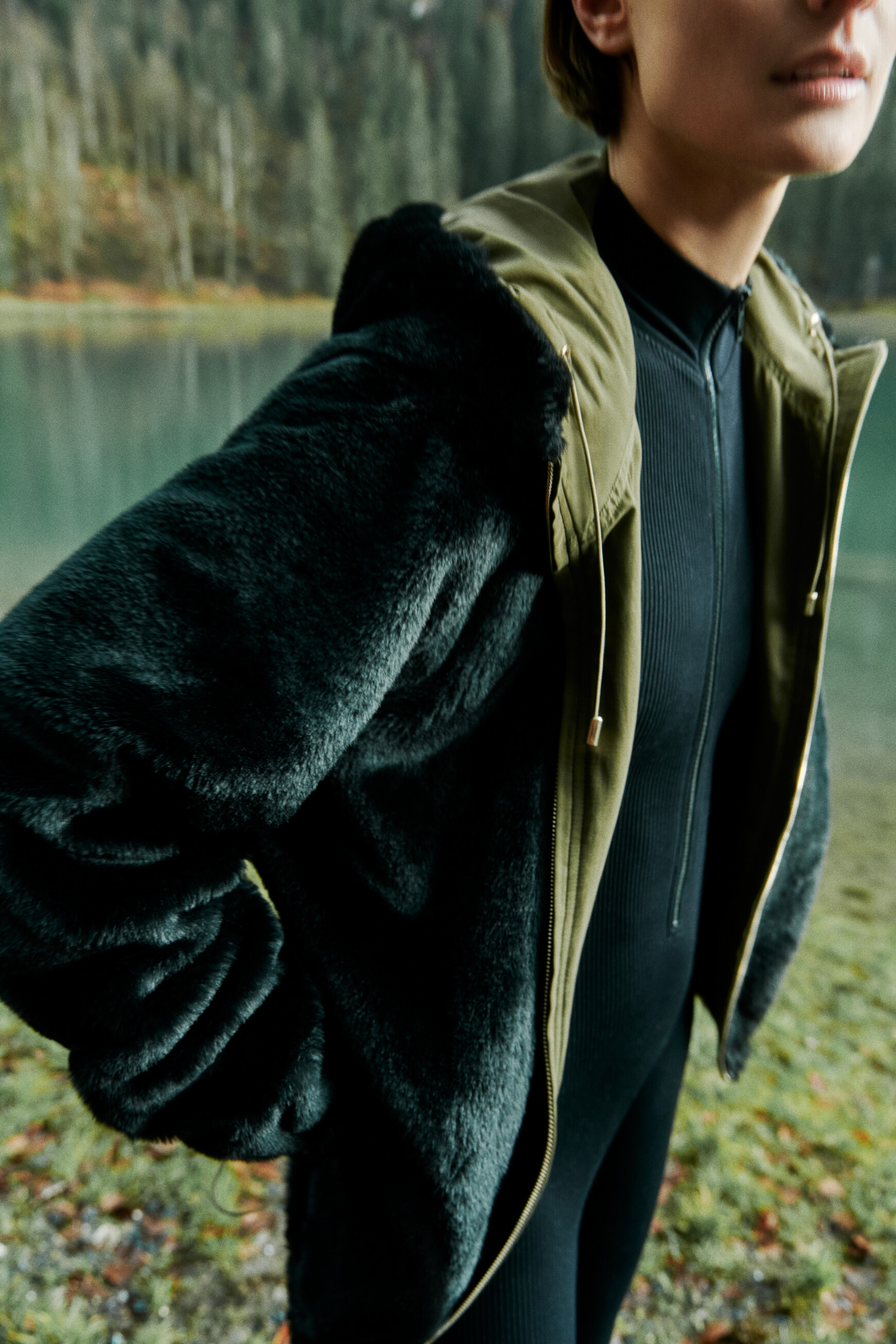 Manteau vert sales clair femme