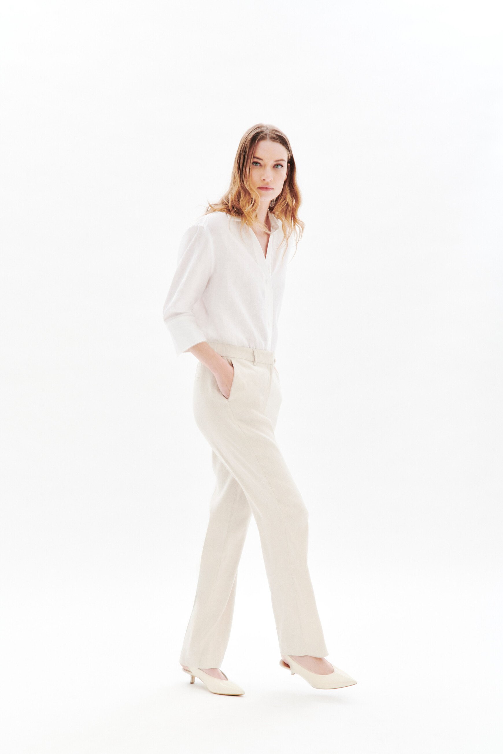Pantalon pierrot sable femme