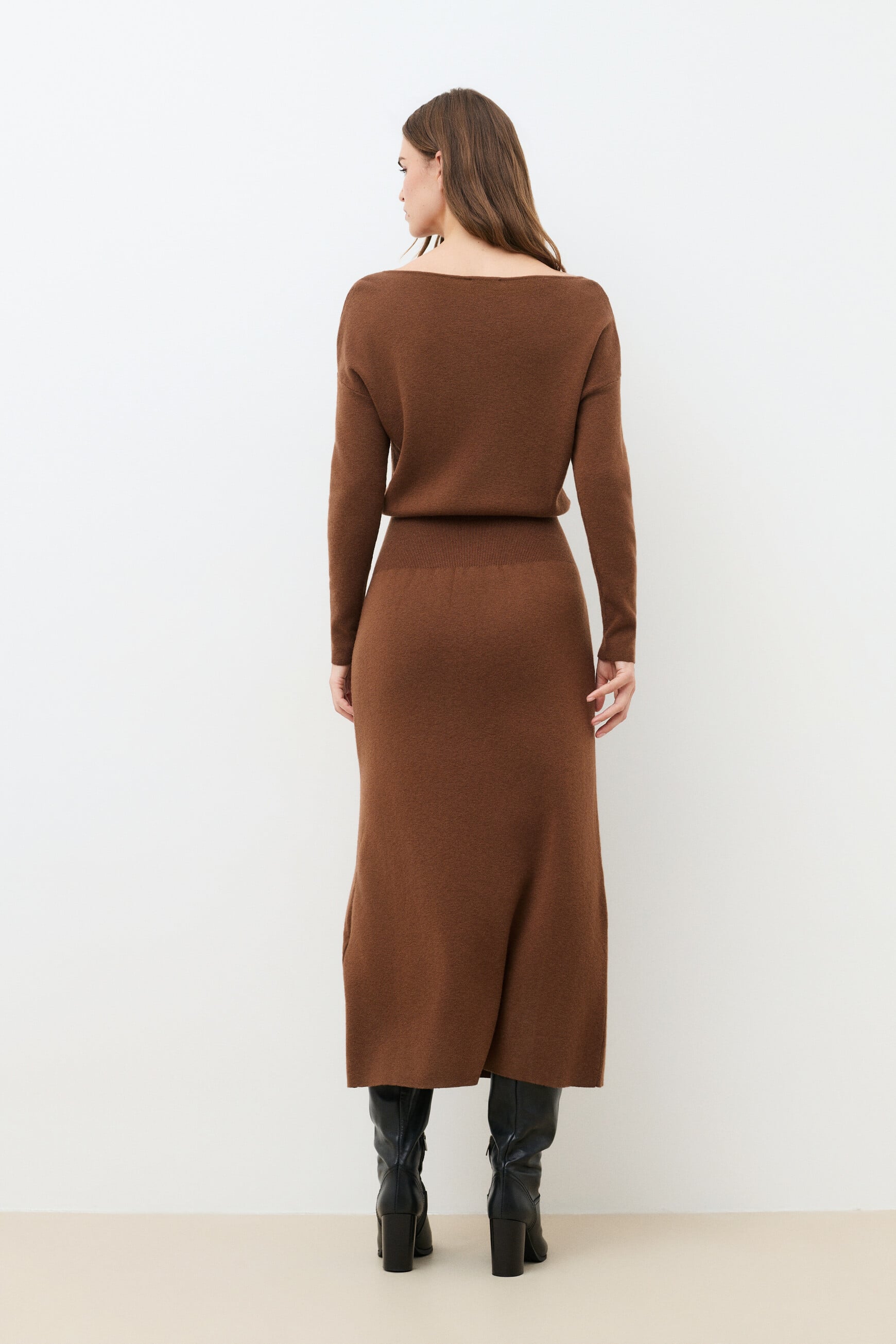 Kleid Rgabyl braun damen