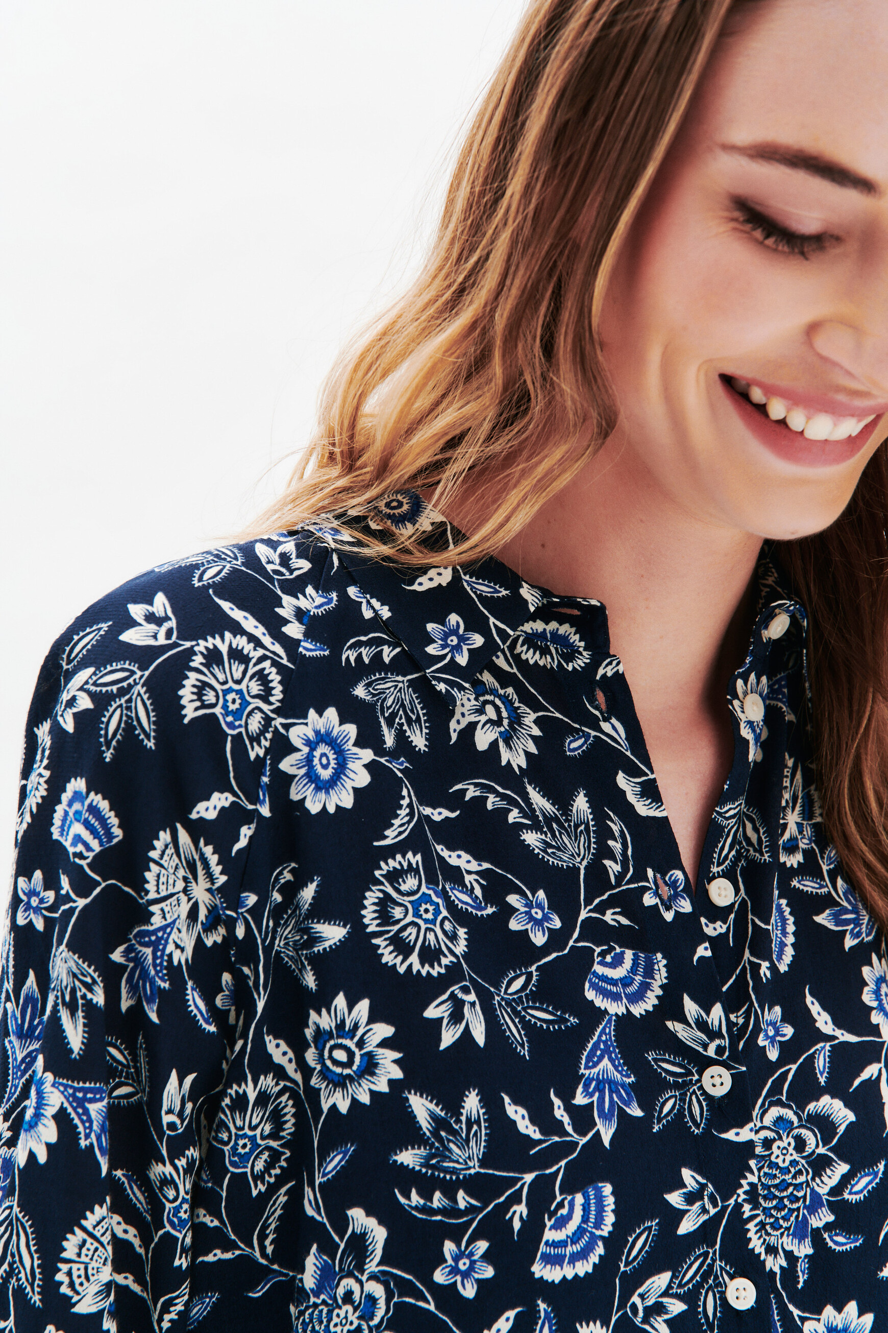 blusa cparty azul marino mujer Blusa Cparty azul marino mujer