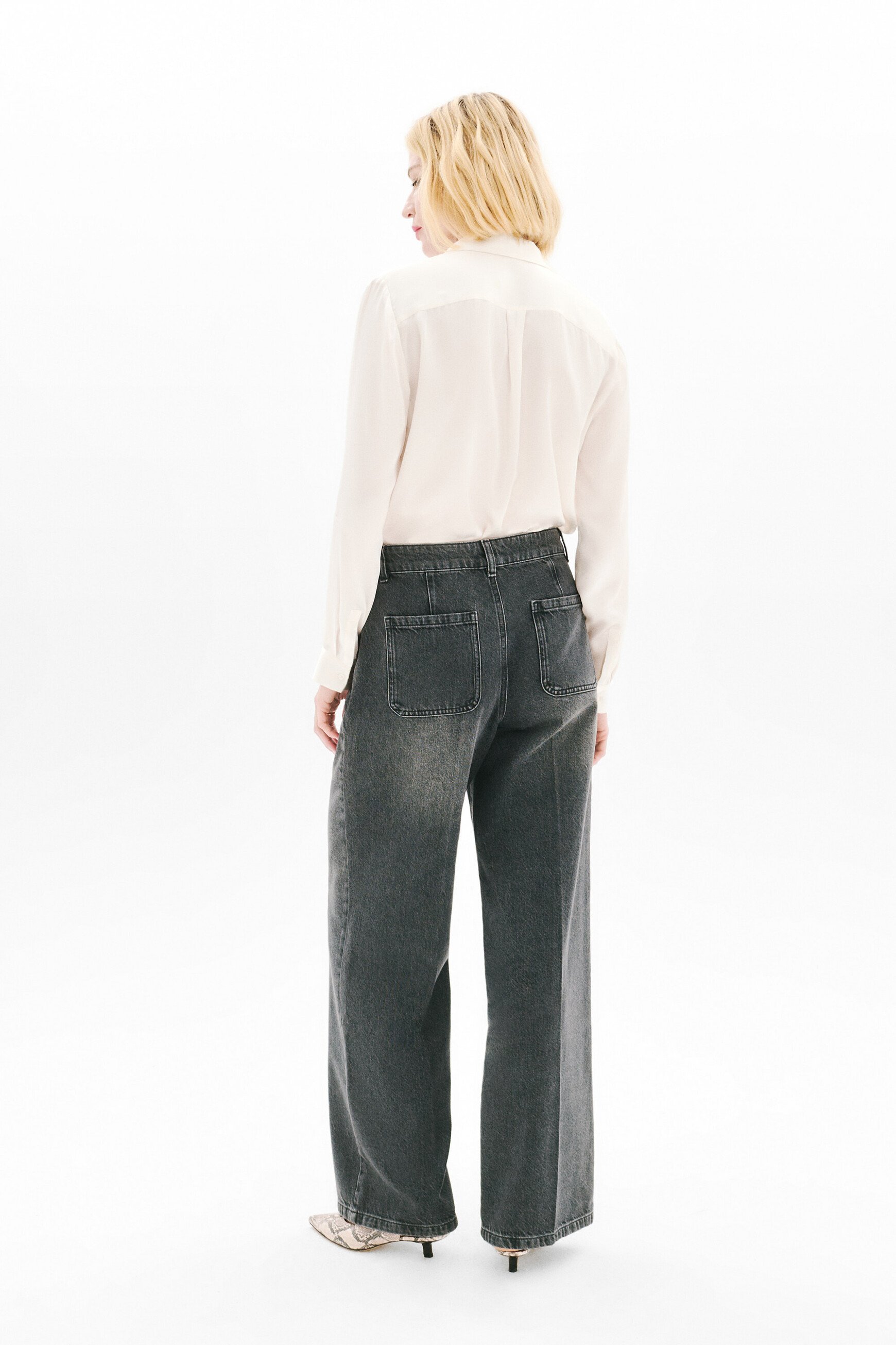 pesuvio2 trousers grey woman Pesuvio2 trousers grey woman