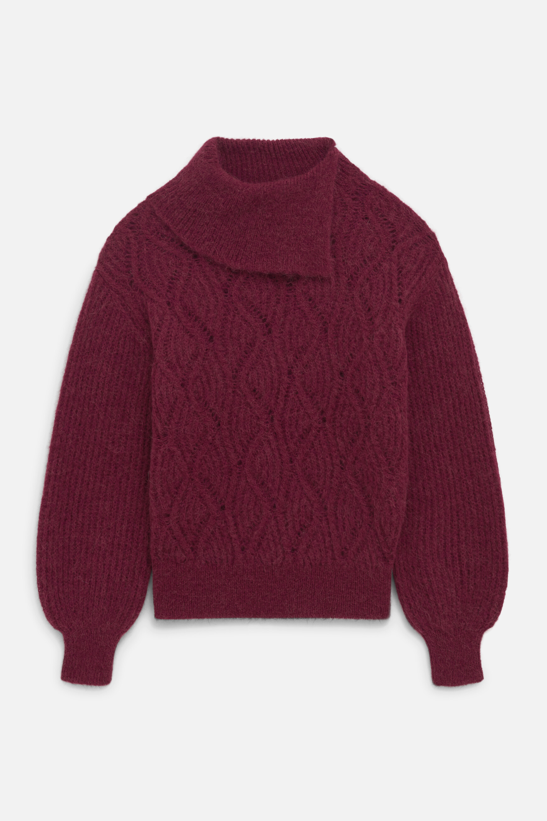 Pull rouge sales bordeaux femme