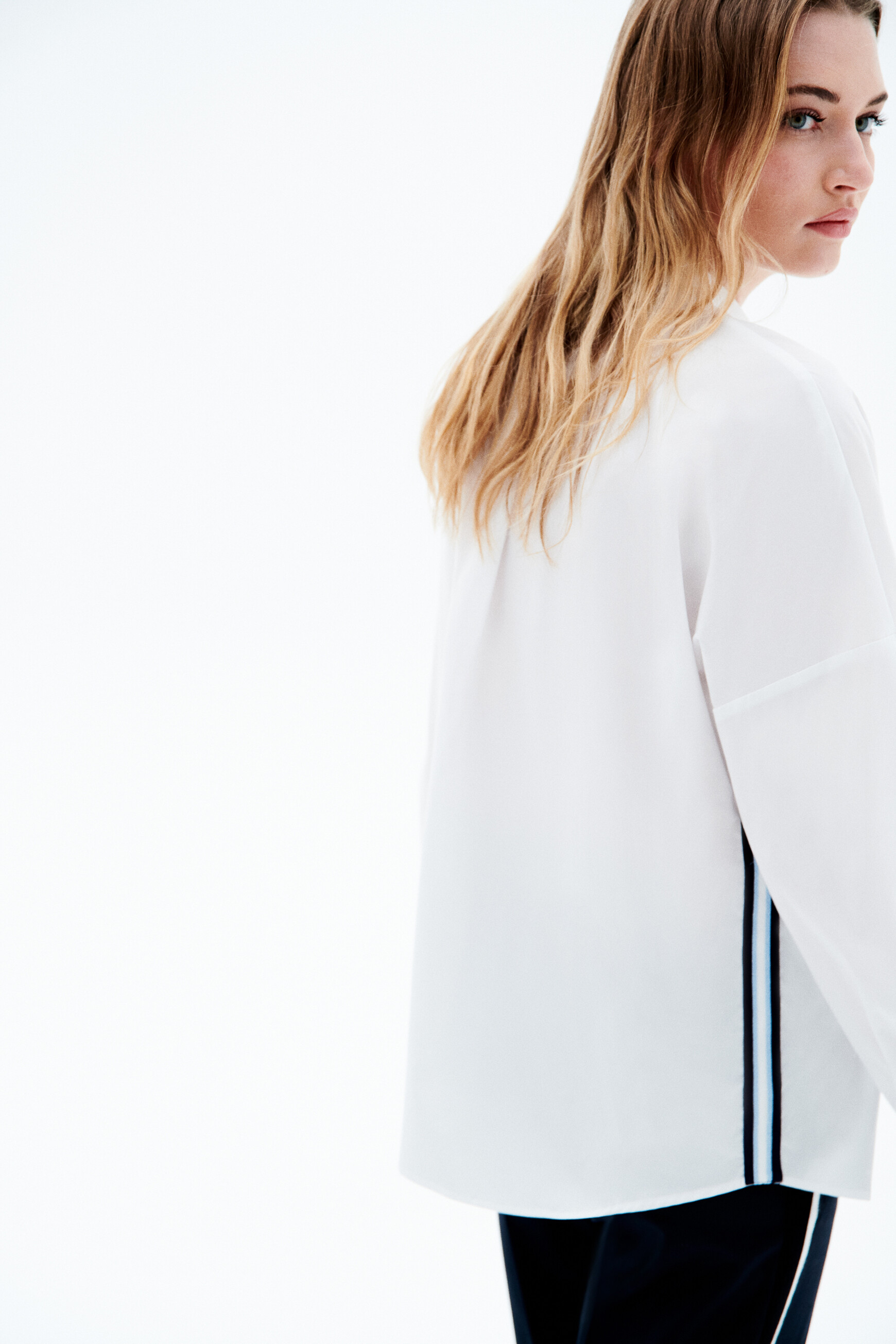 Caroll chemise top blanche