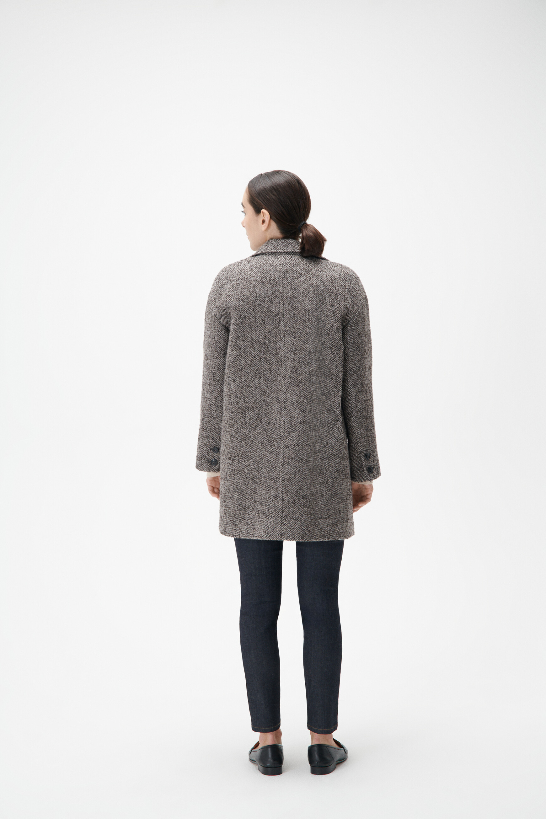 Gathieu coat taupe woman