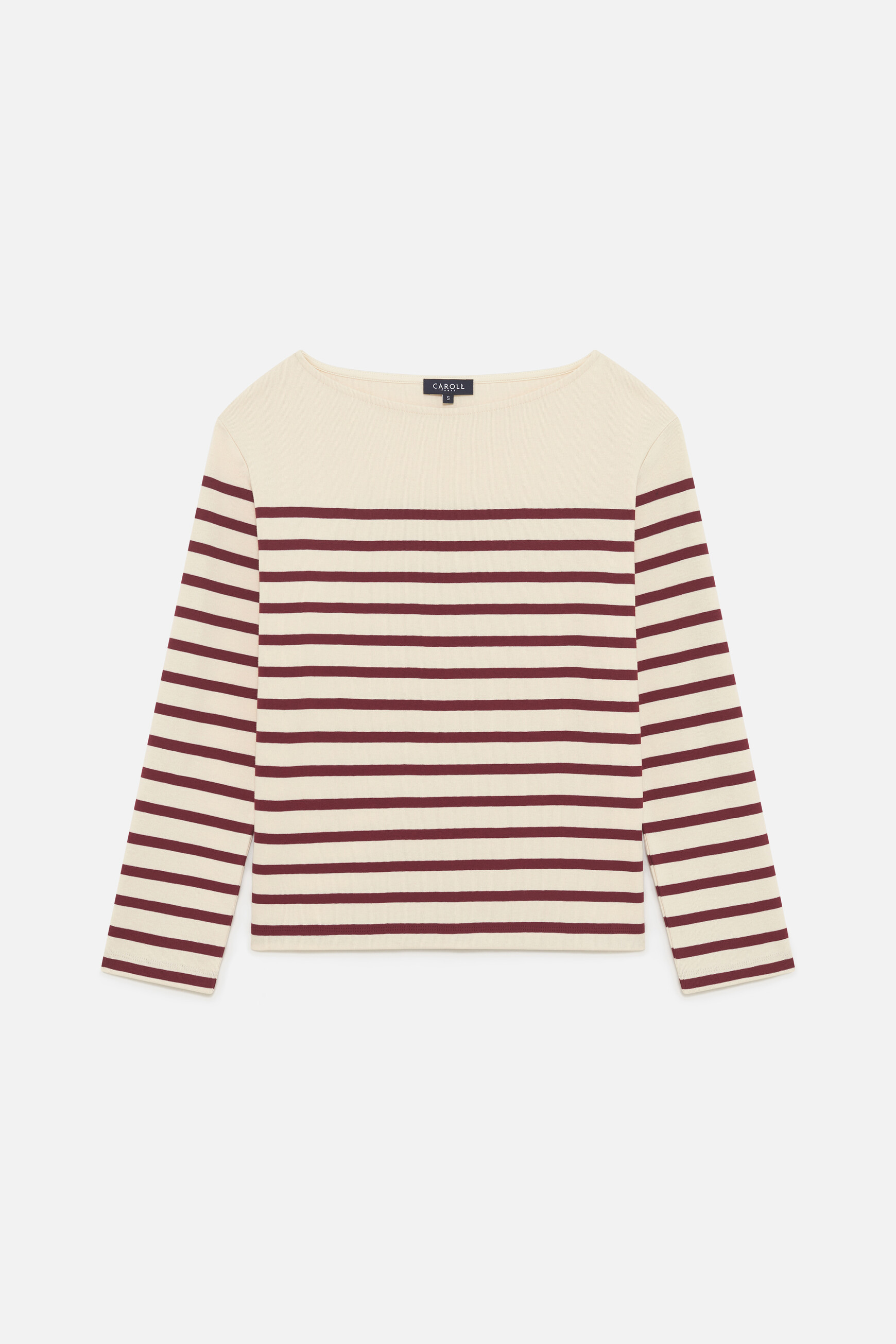T-shirt Tcassandre rosso bordeaux donna