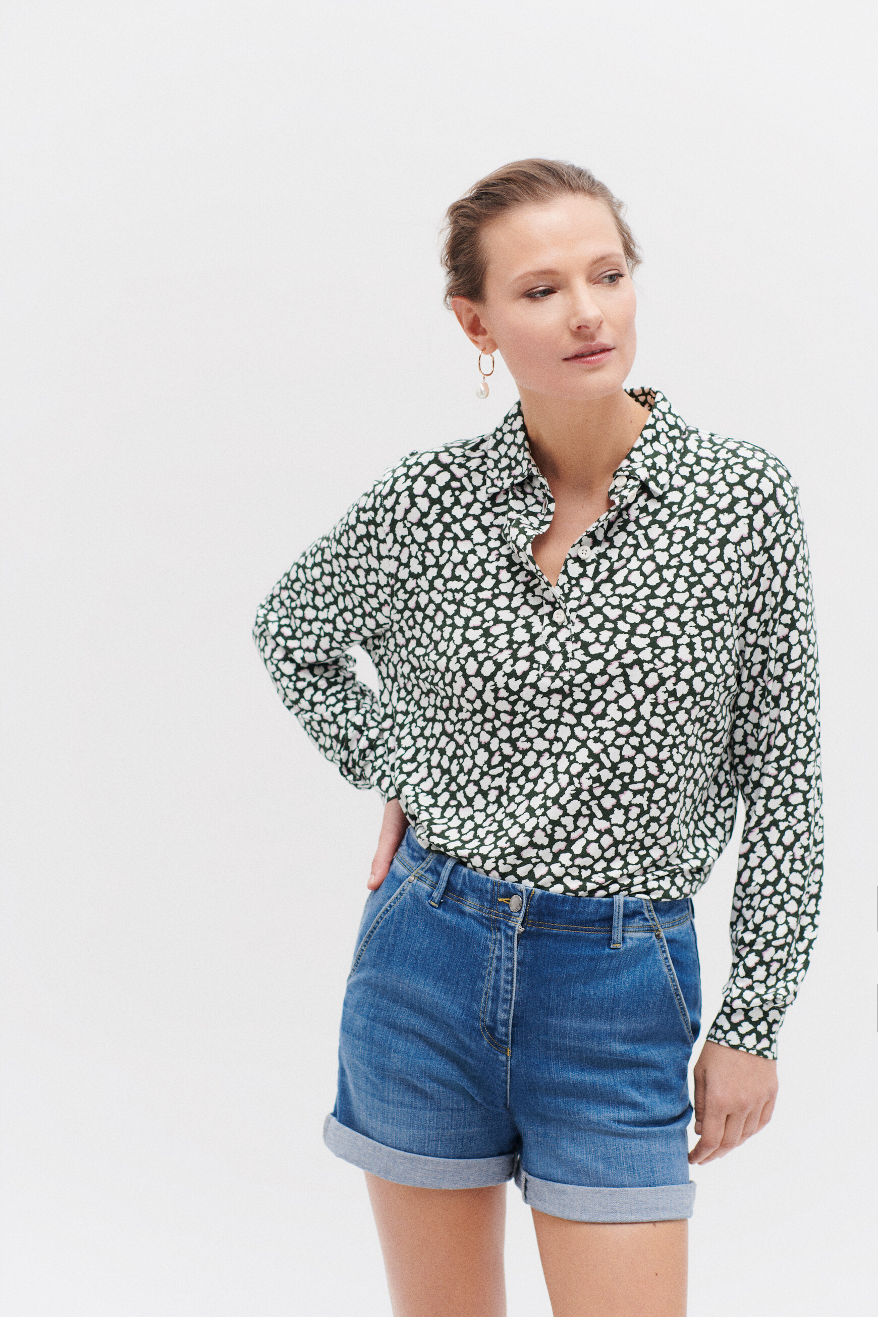 chemise matilda vert kaki femme chemise matilda vert kaki femme