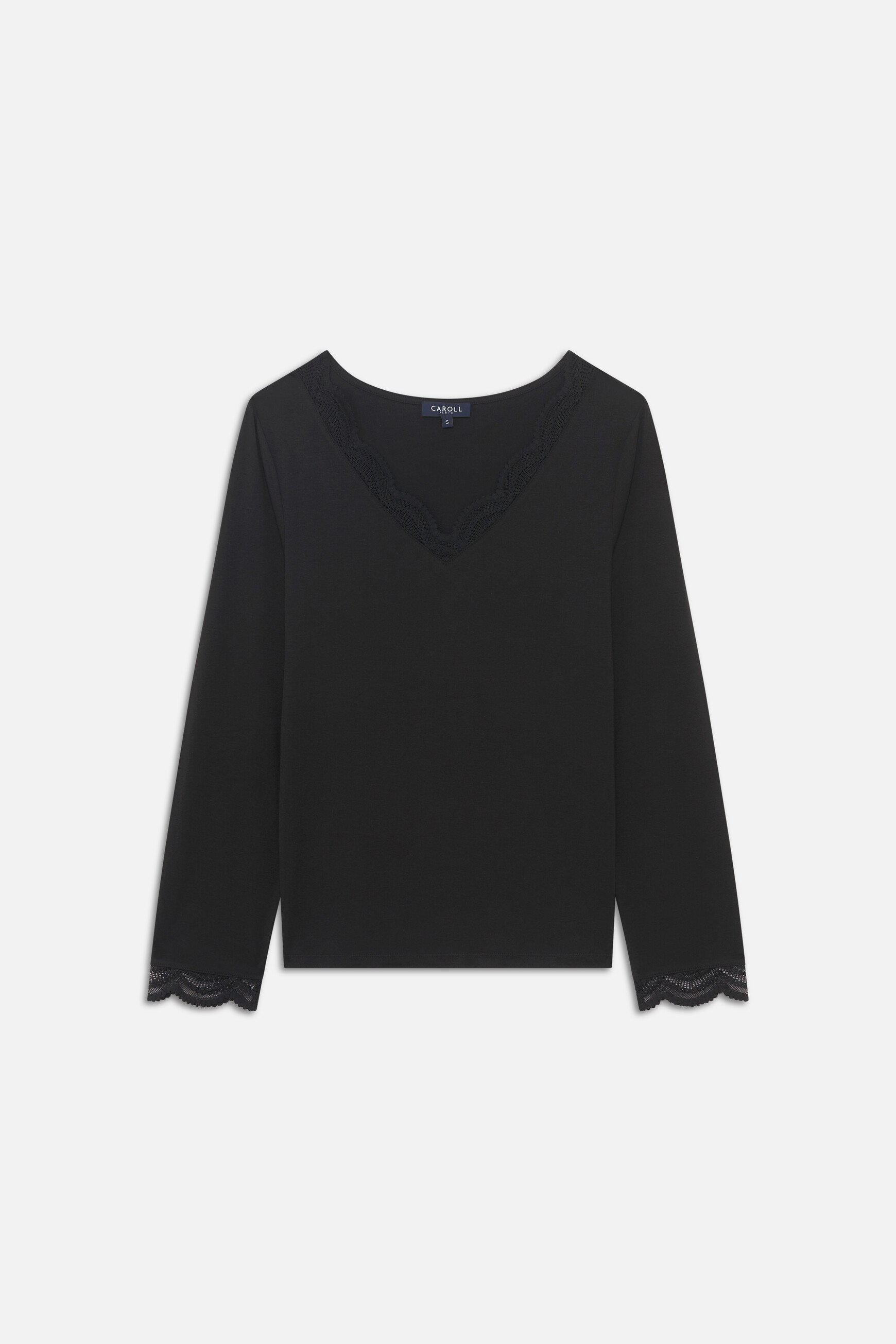 Thermo-douceur teve t-shirt black woman