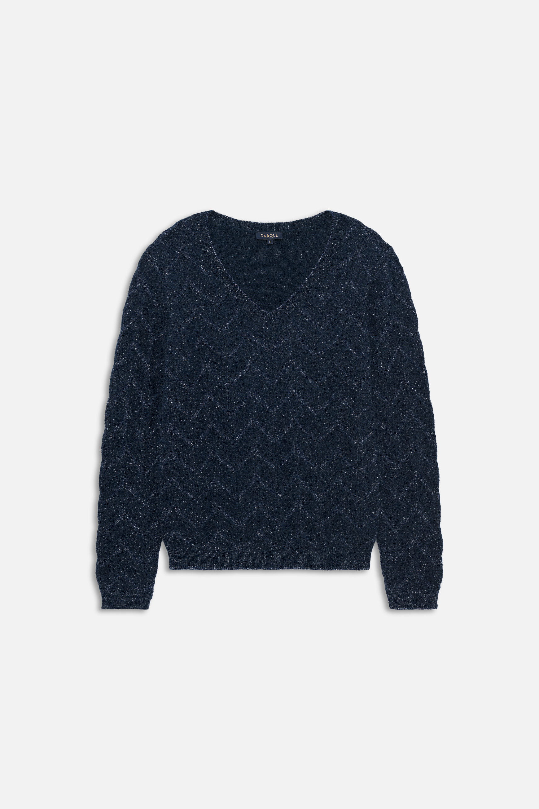 Sweater mstanley navy blue woman