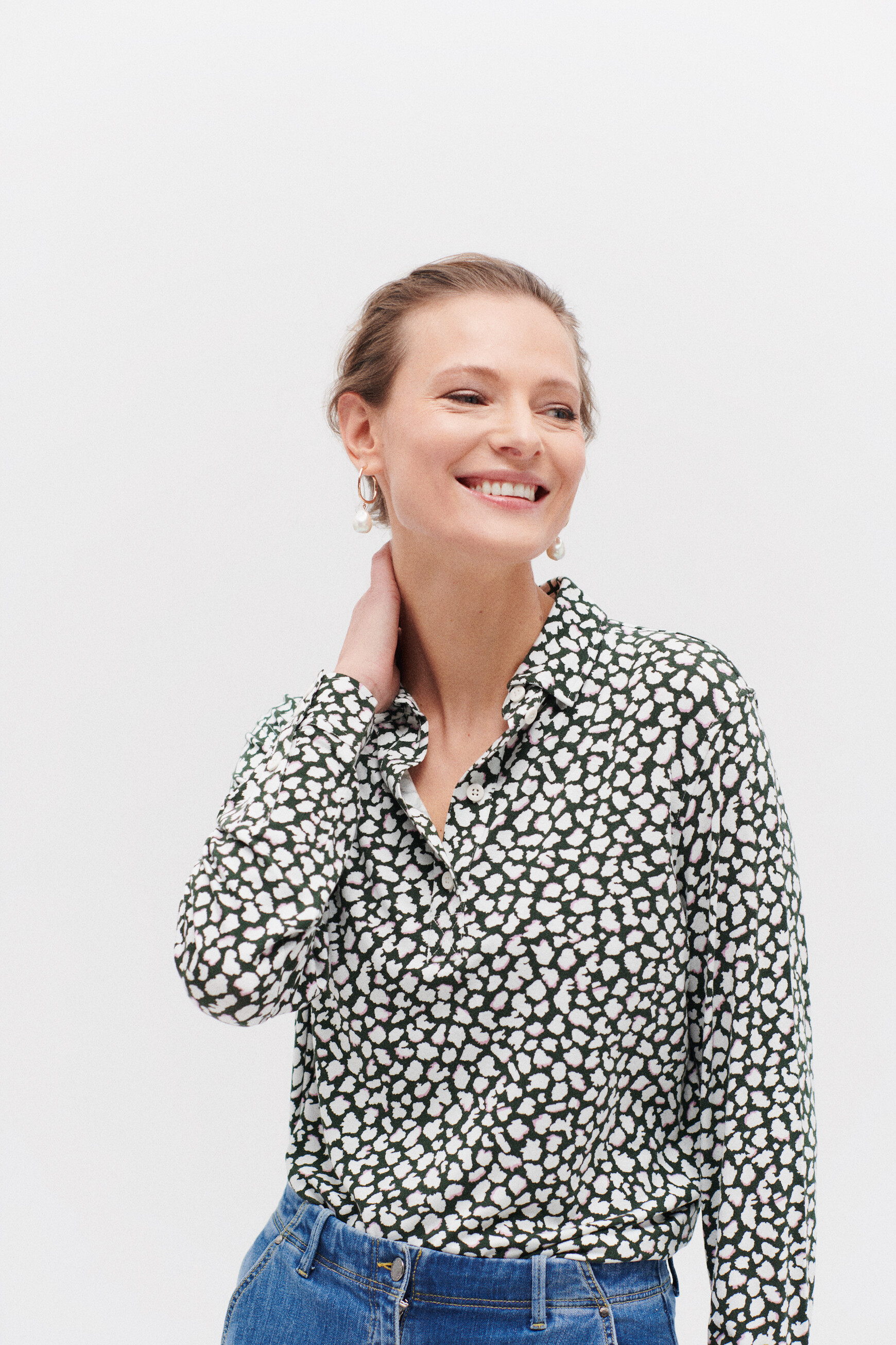 camicia matilda verde cachi donna Camicia Matilda verde cachi donna