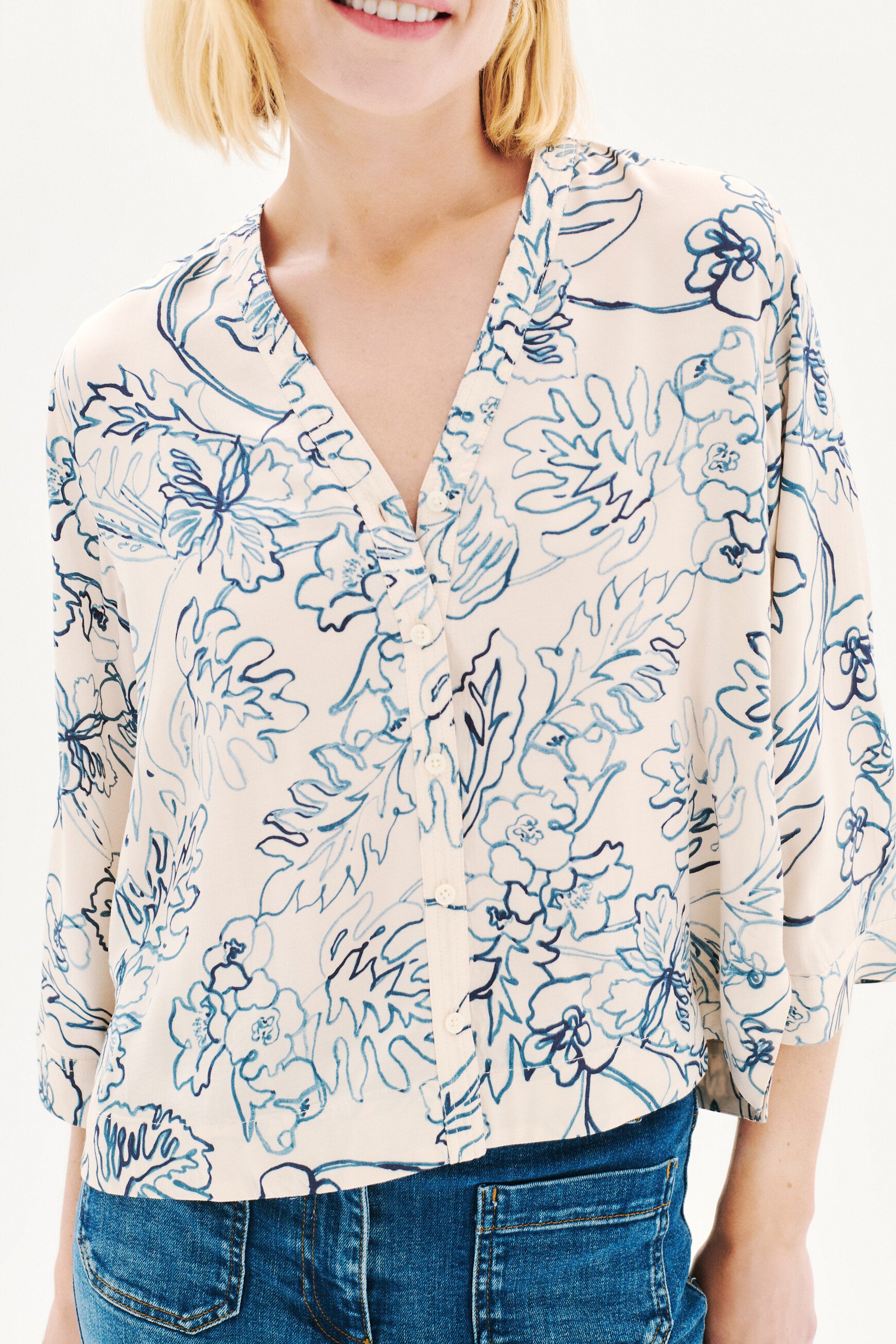Calisse shirt white woman