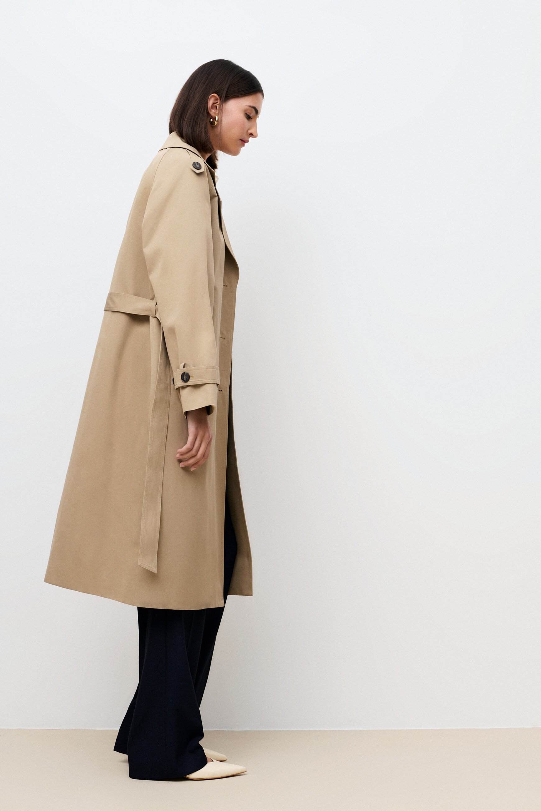 Trench Gato beige fonce femme