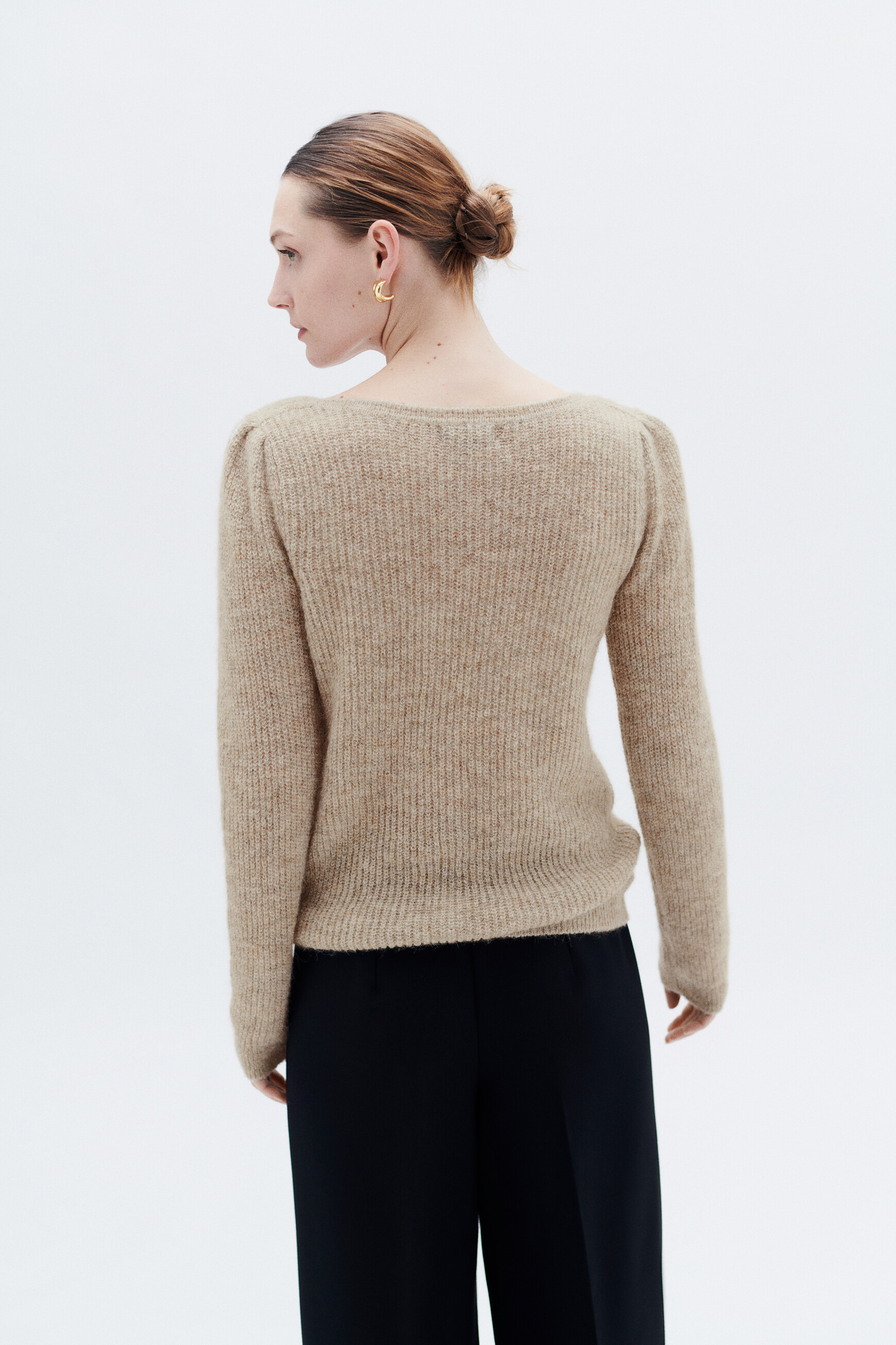 Pull manyssa beige femme