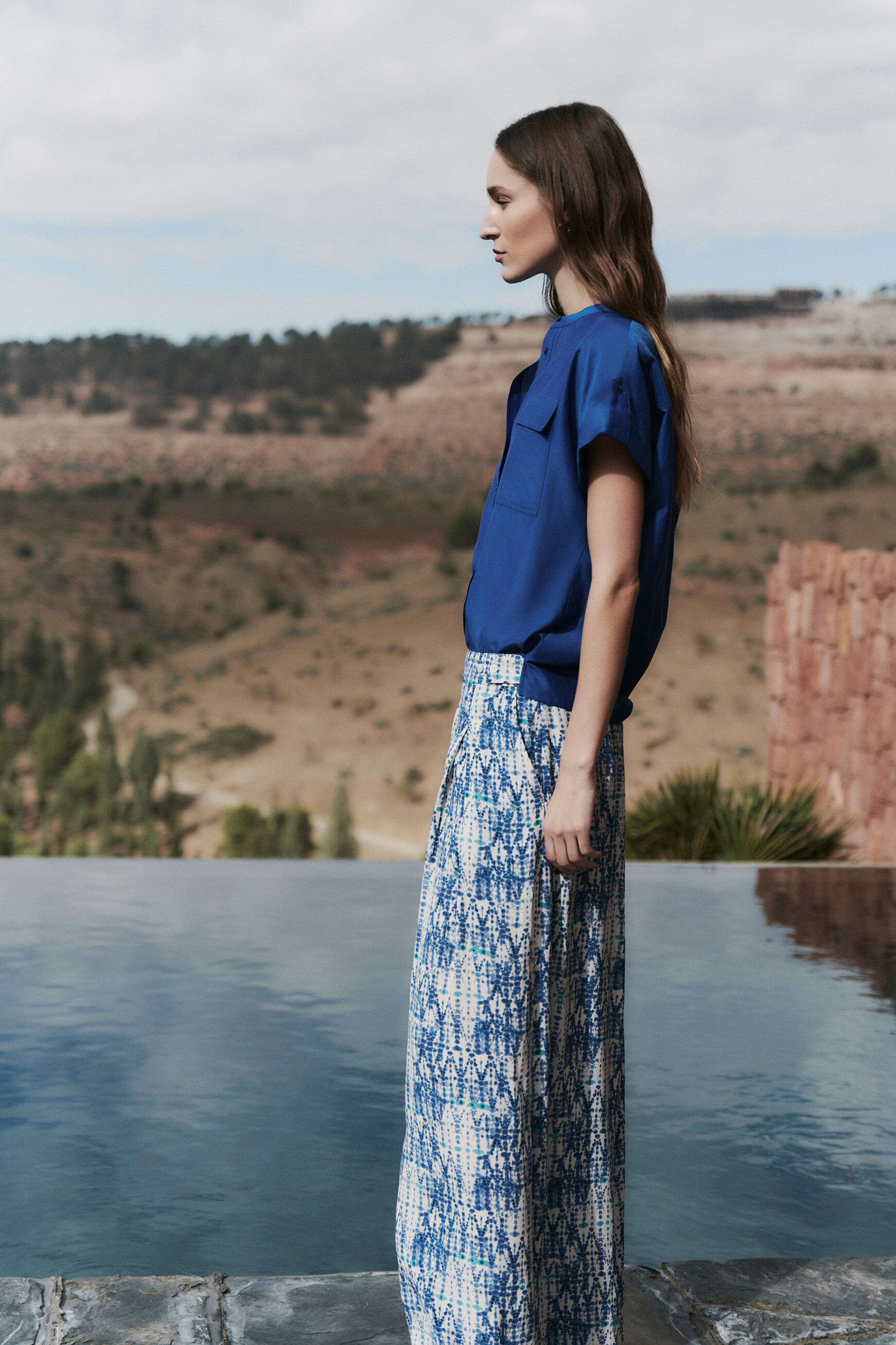 pantalon gayane bleu femme pantalon gayane bleu femme