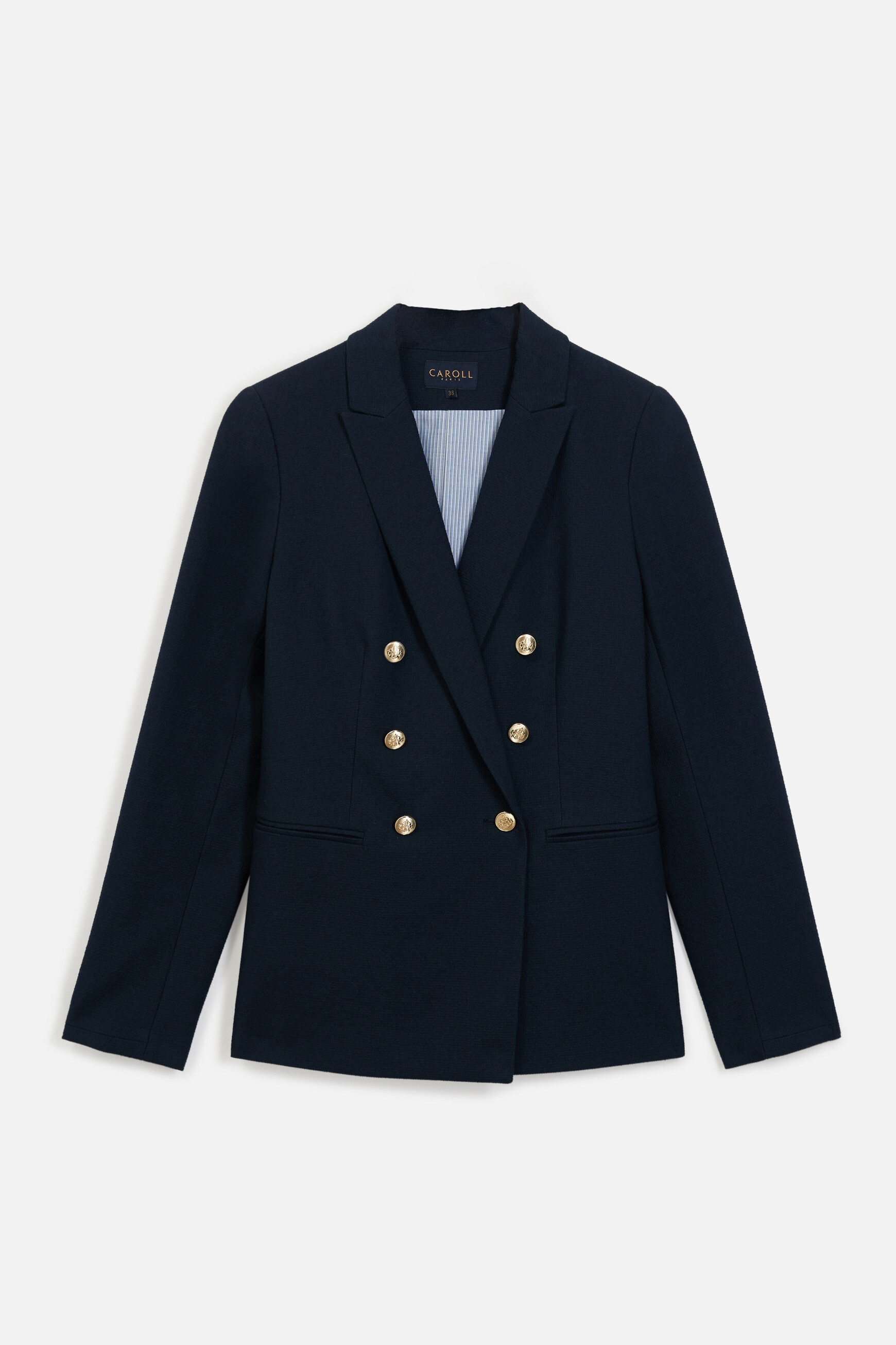 blazer maina double boutonnage bleu marine femme blazer maina double boutonnage bleu marine femme