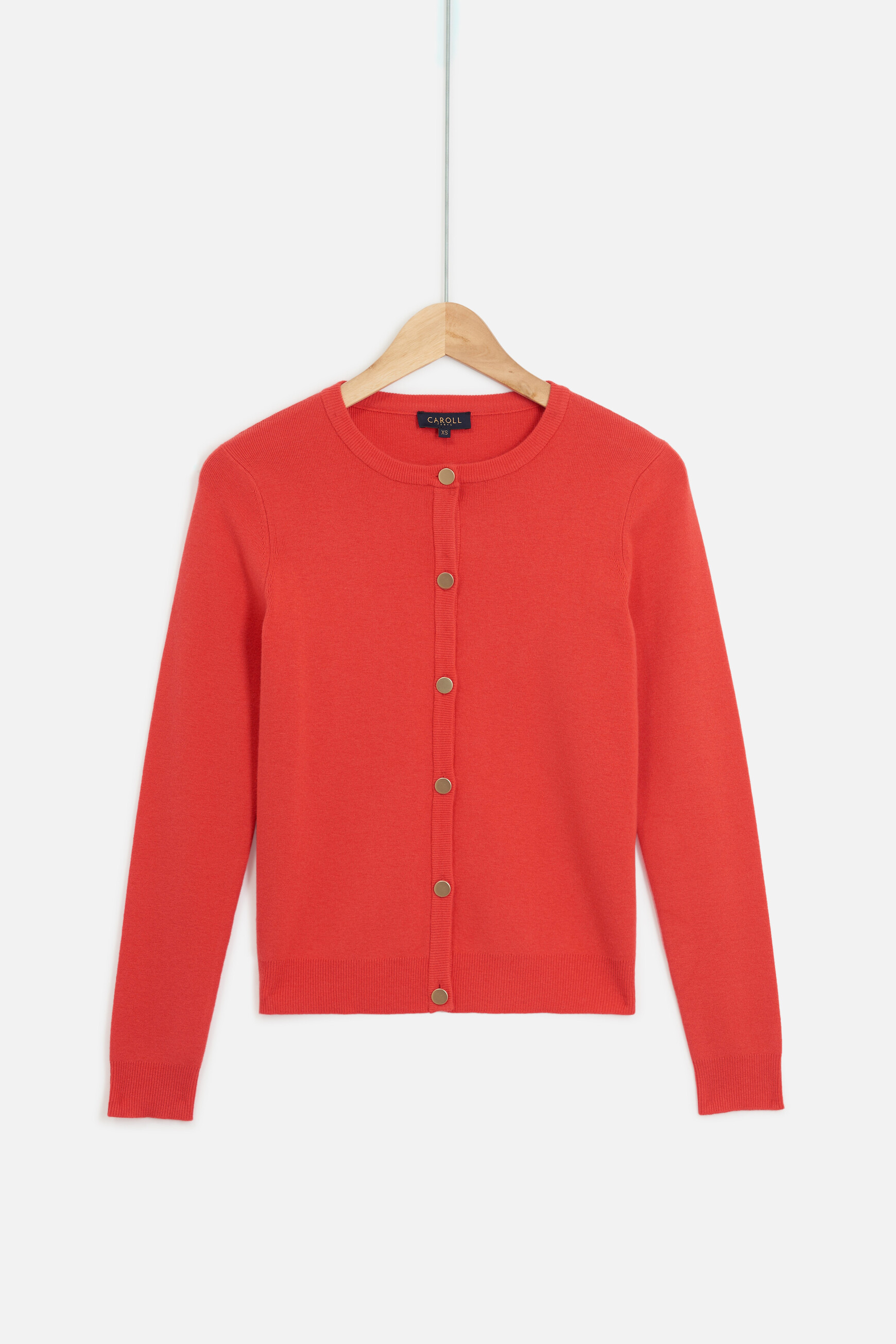 cardigan harold rouge femme