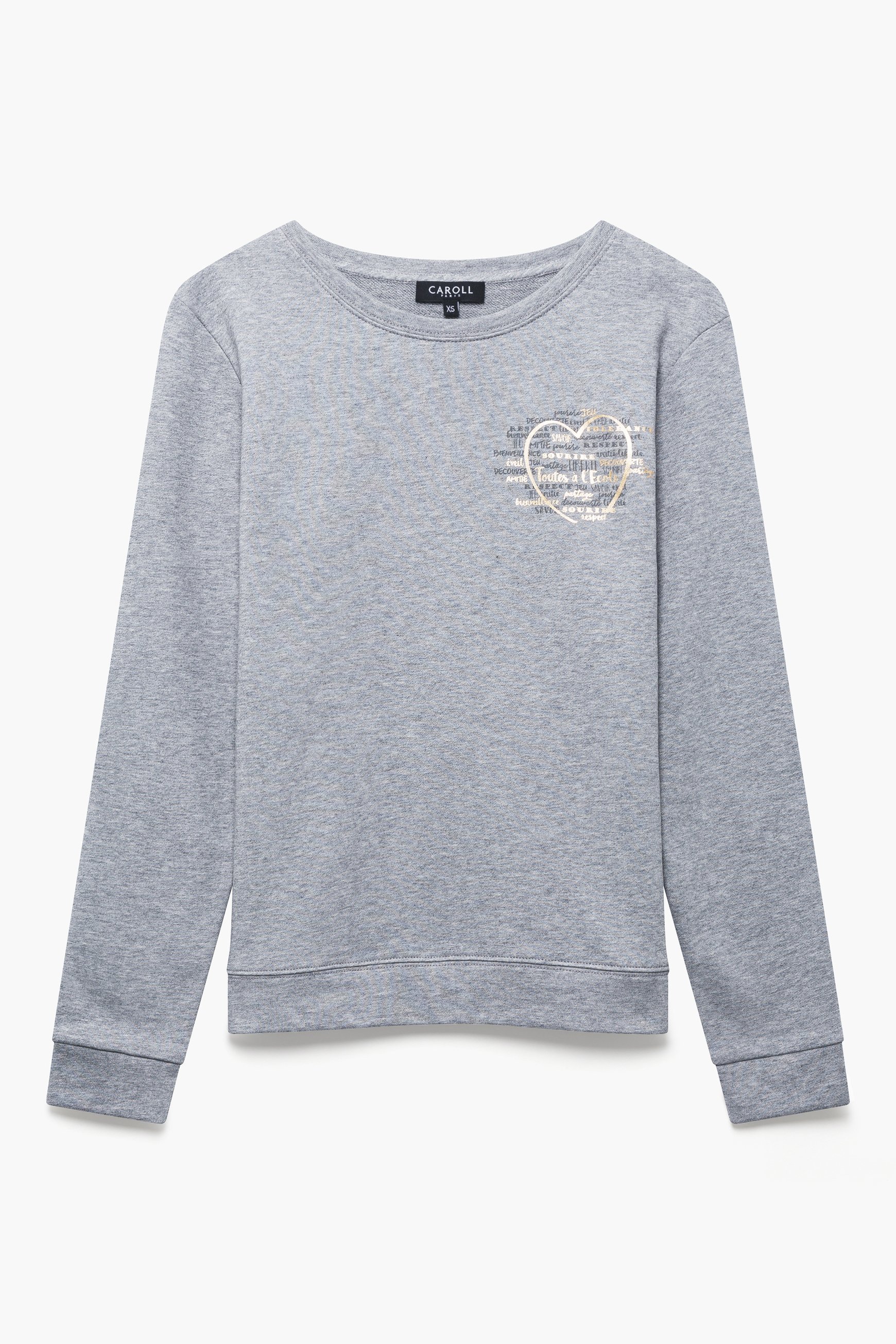 Sweat Ines gris femme