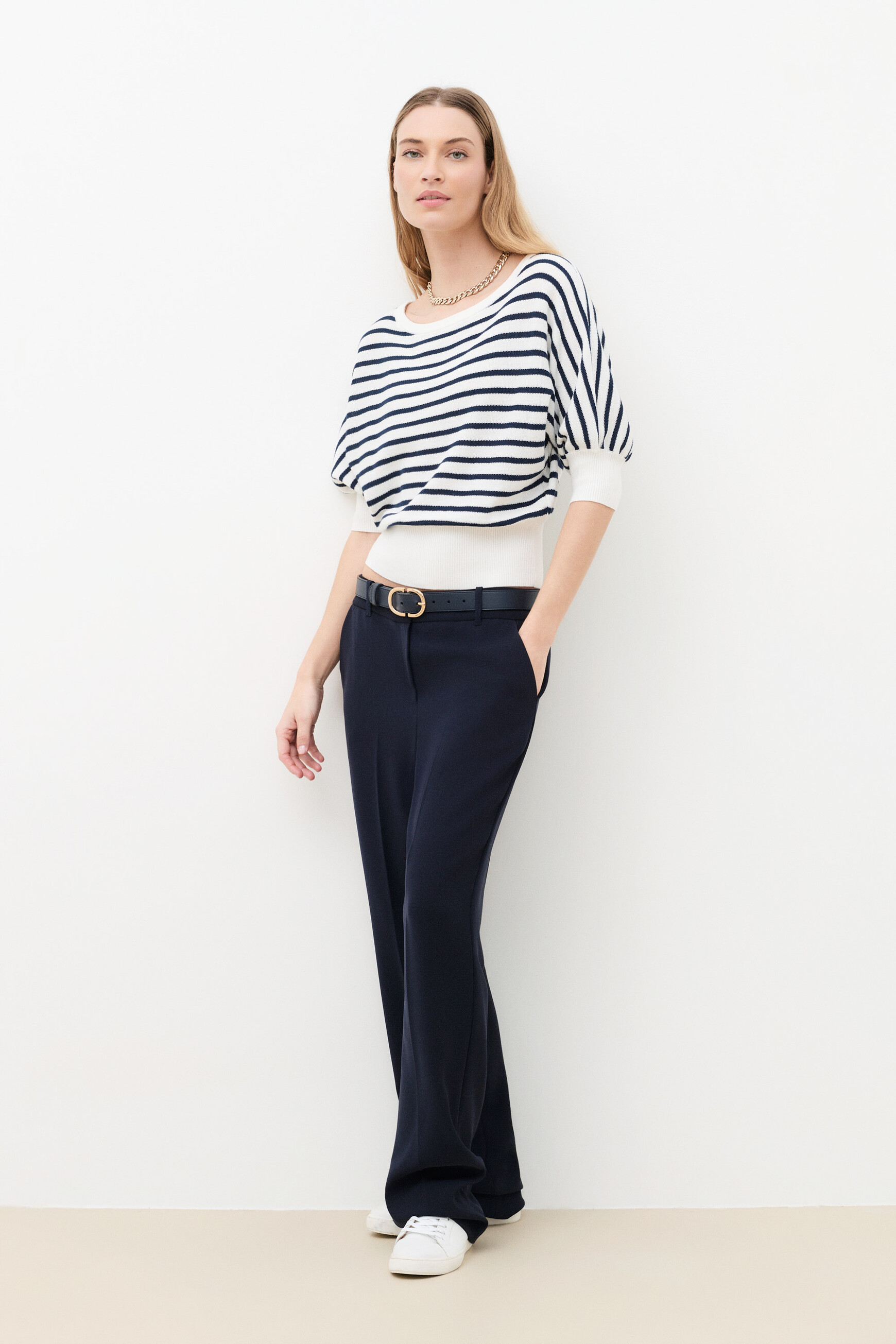 Maglione Mjohanna ecru donna