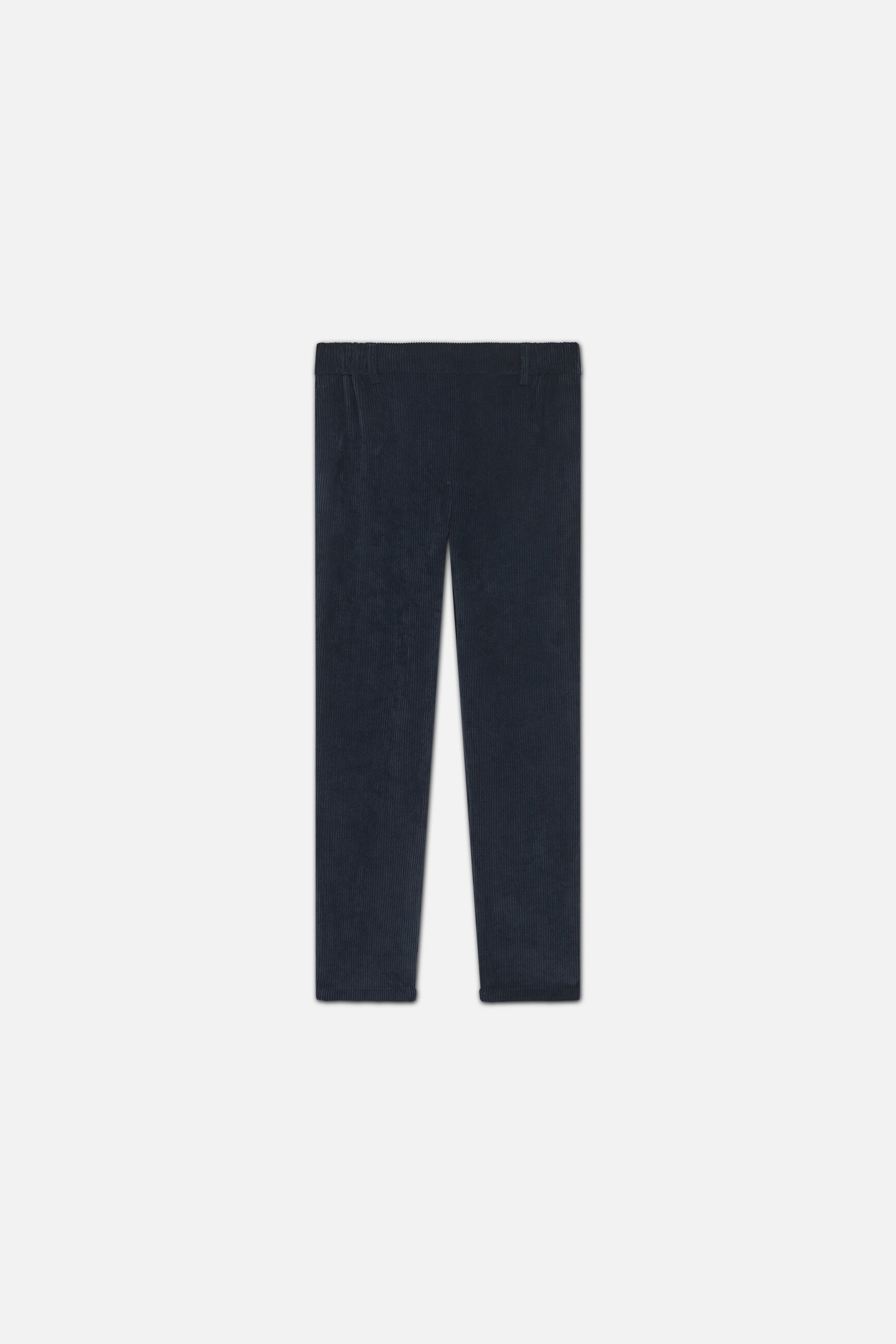 Pnoora trousers navy blue woman