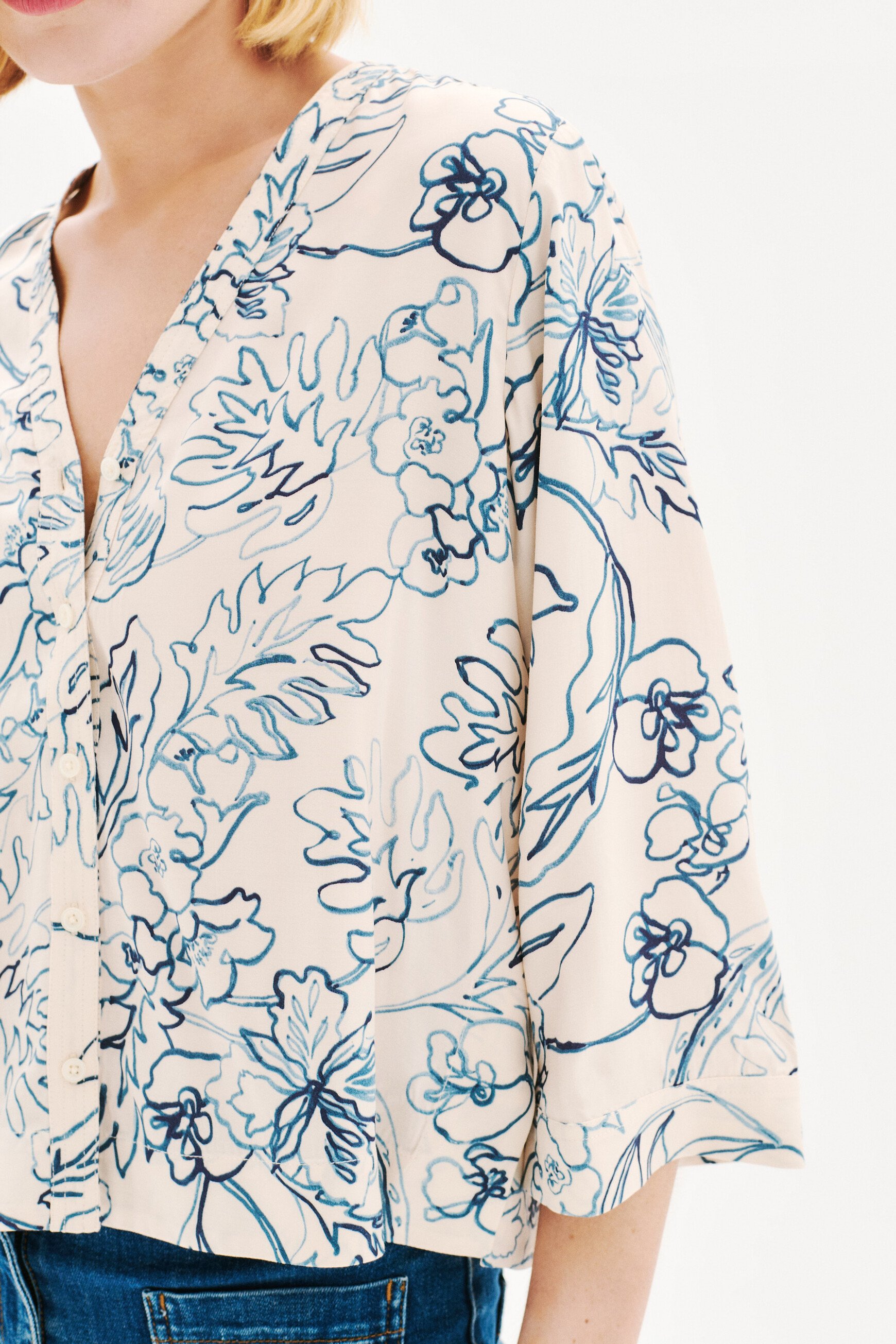Calisse shirt white woman