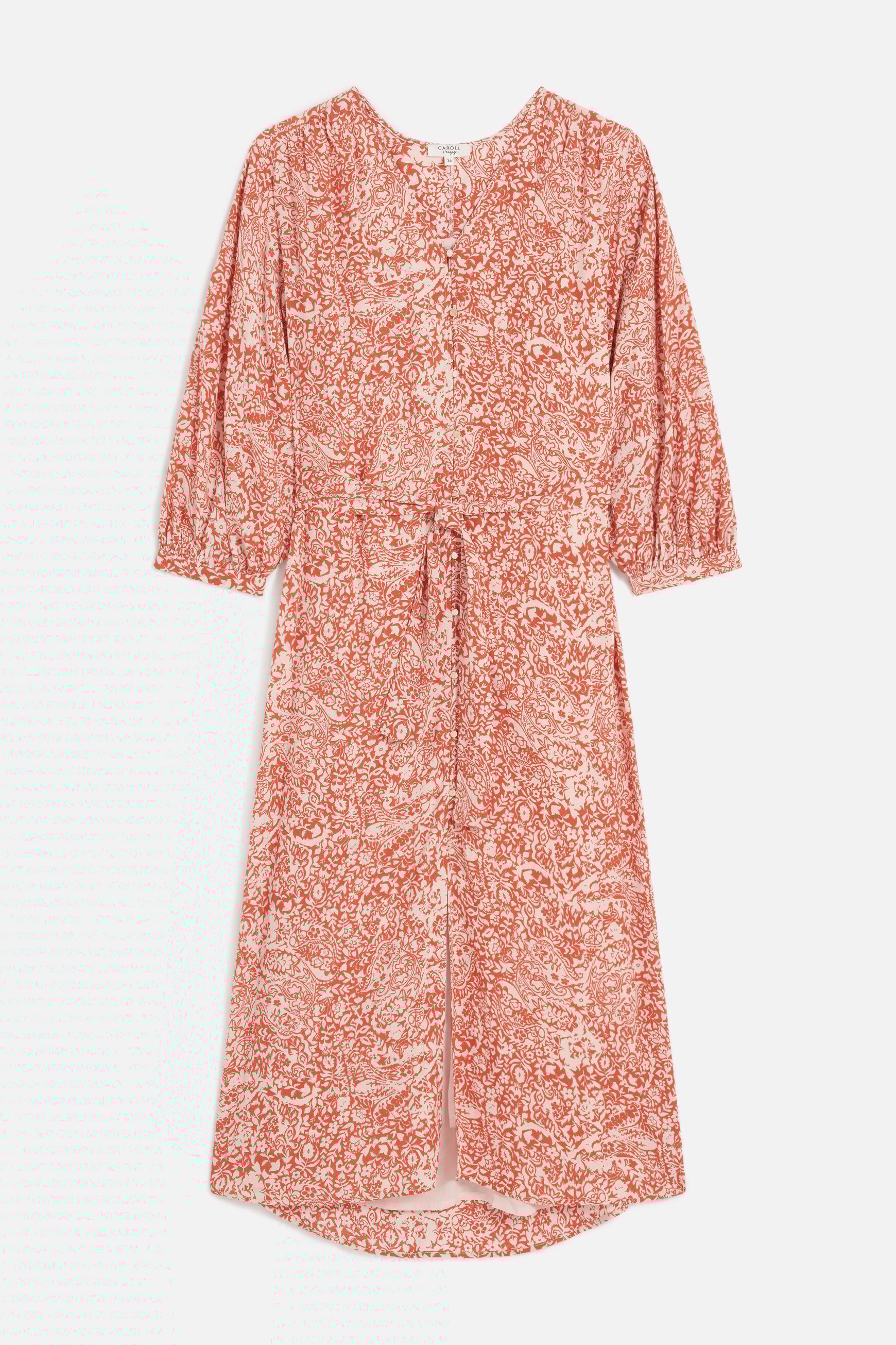 rita dress orange woman Rita dress orange woman