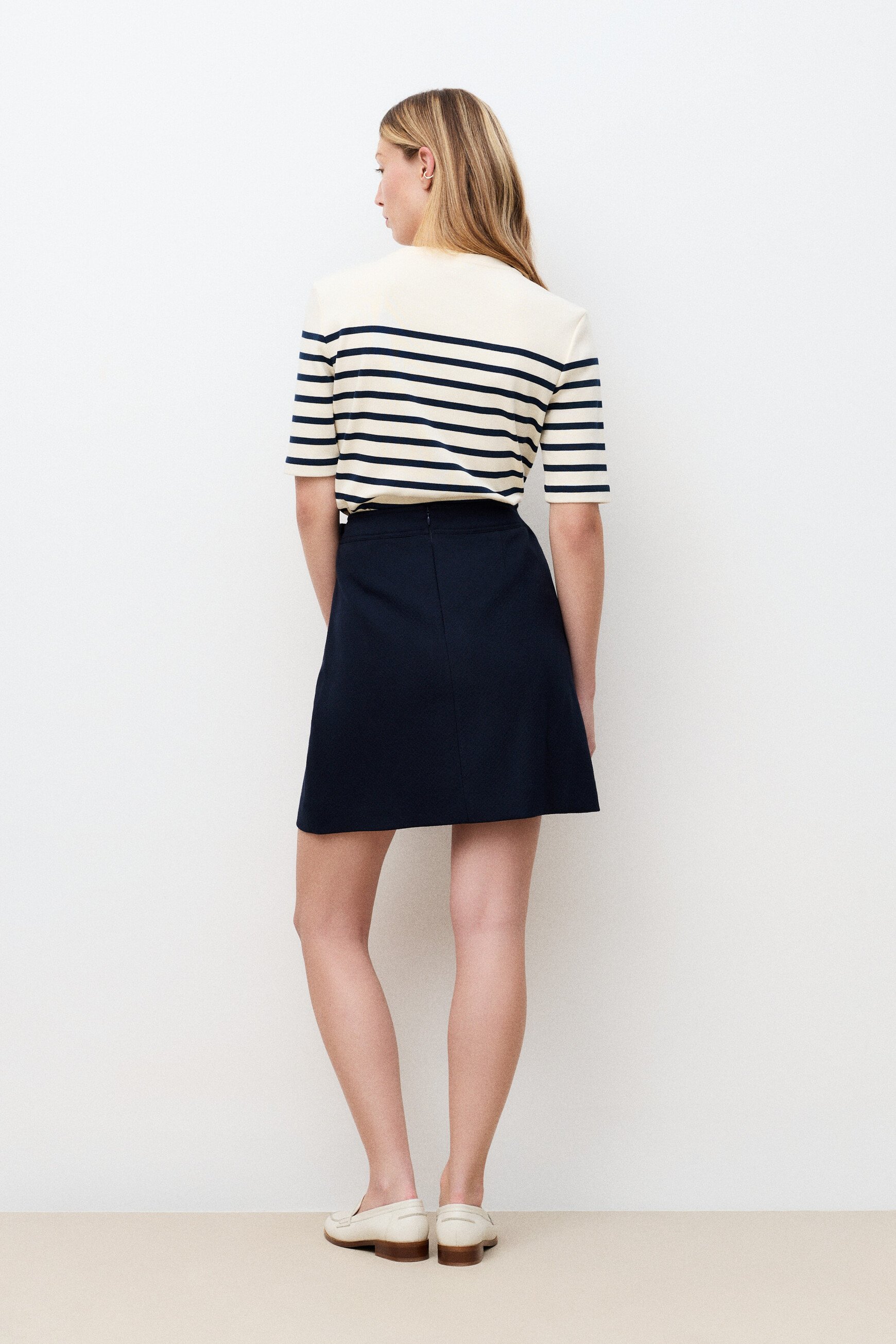 Jupe Jolie bleu marine femme