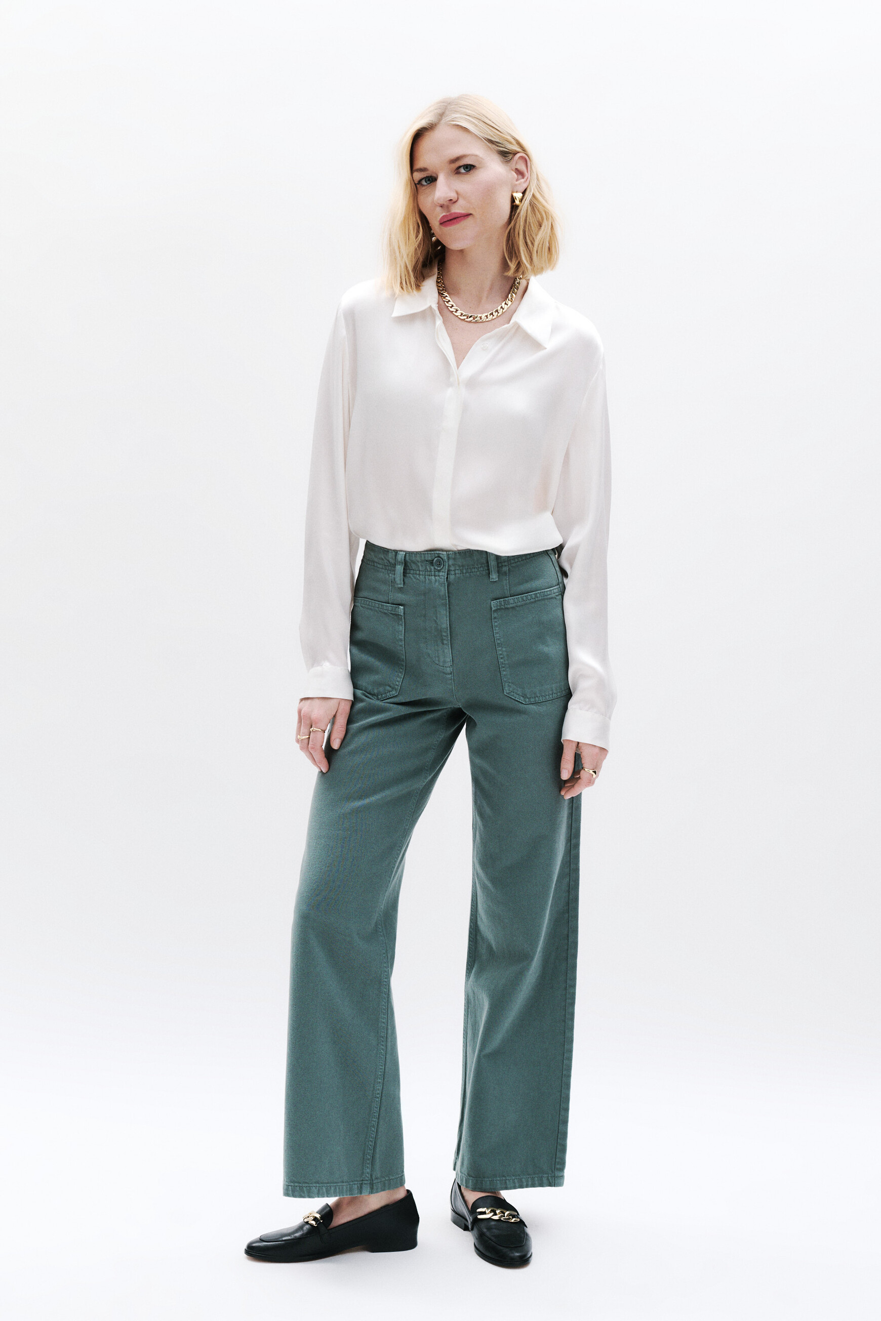 pantalon passenger vert pastel femme Pantalon Passenger vert pastel femme