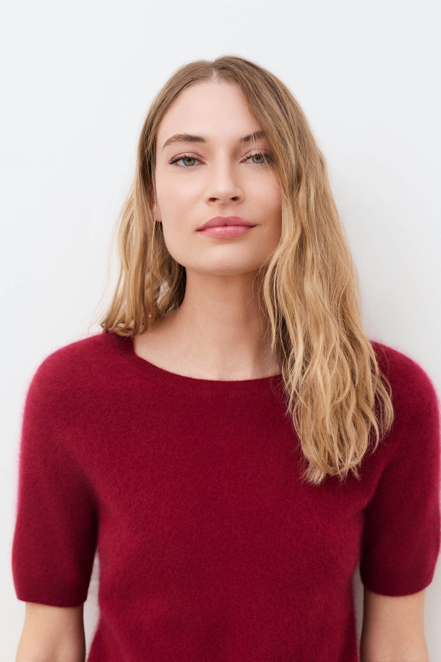 Mvalentine sweater dark red woman