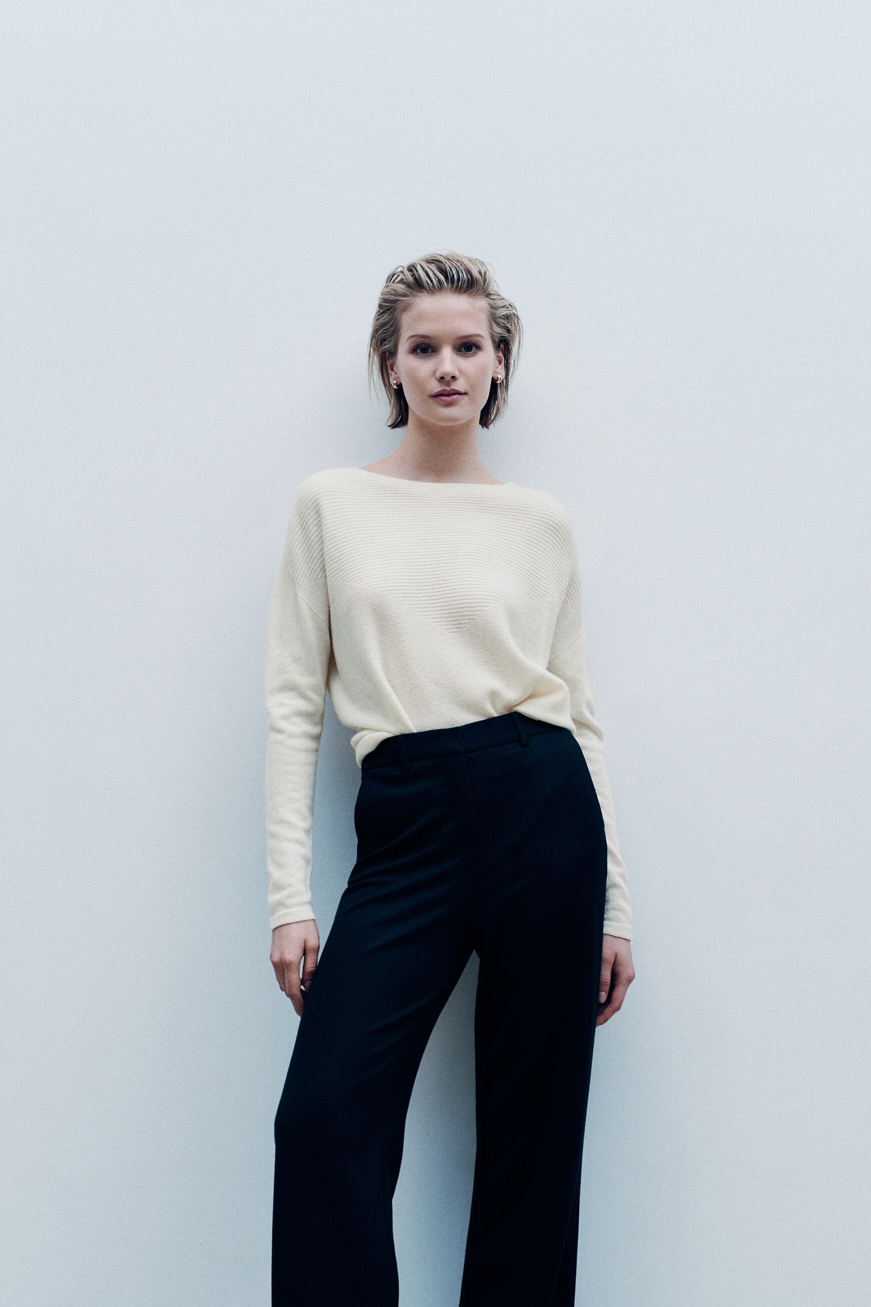 Pull Mlindsay made in Italy ivoire femme