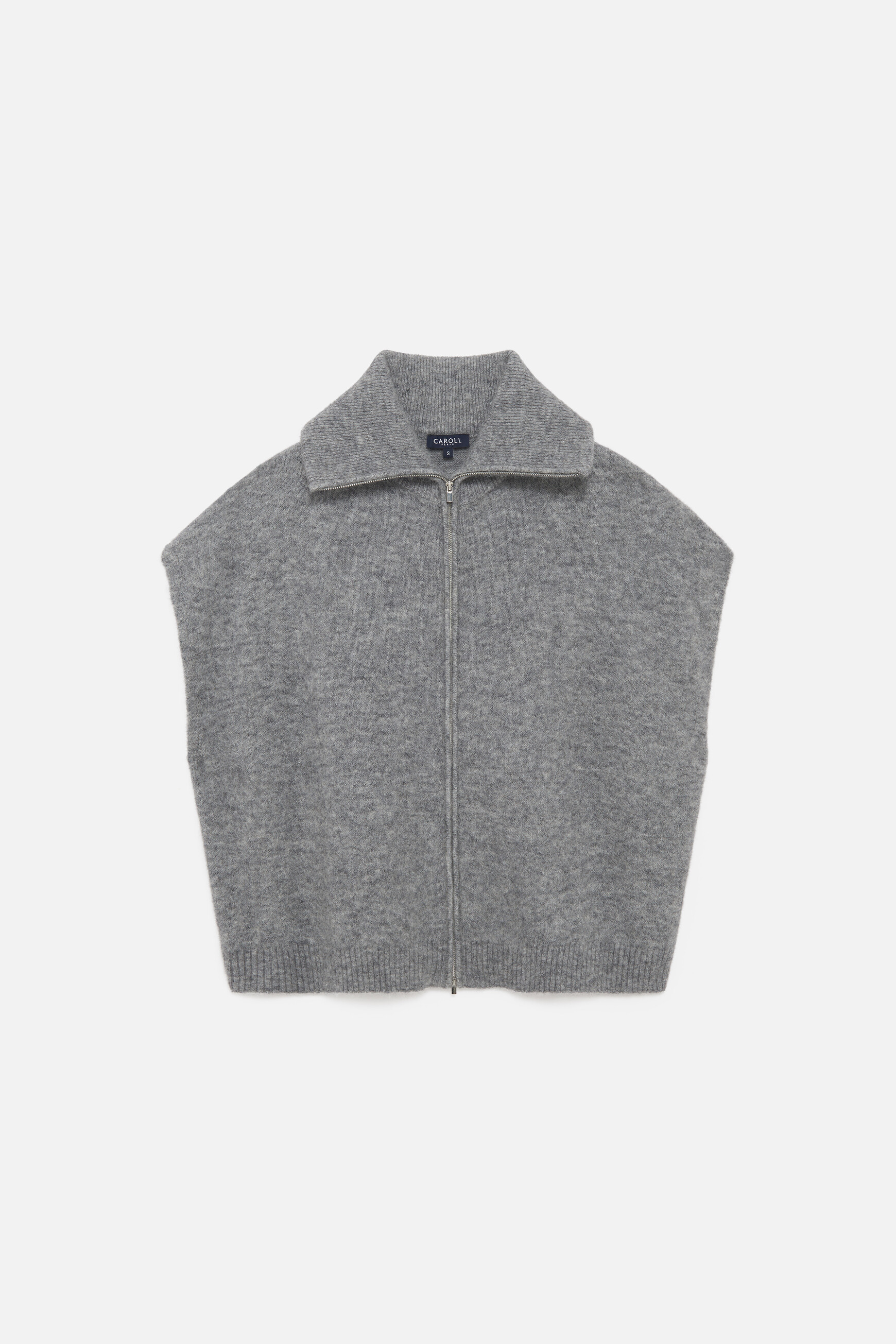 Pull mitch gris clair femme