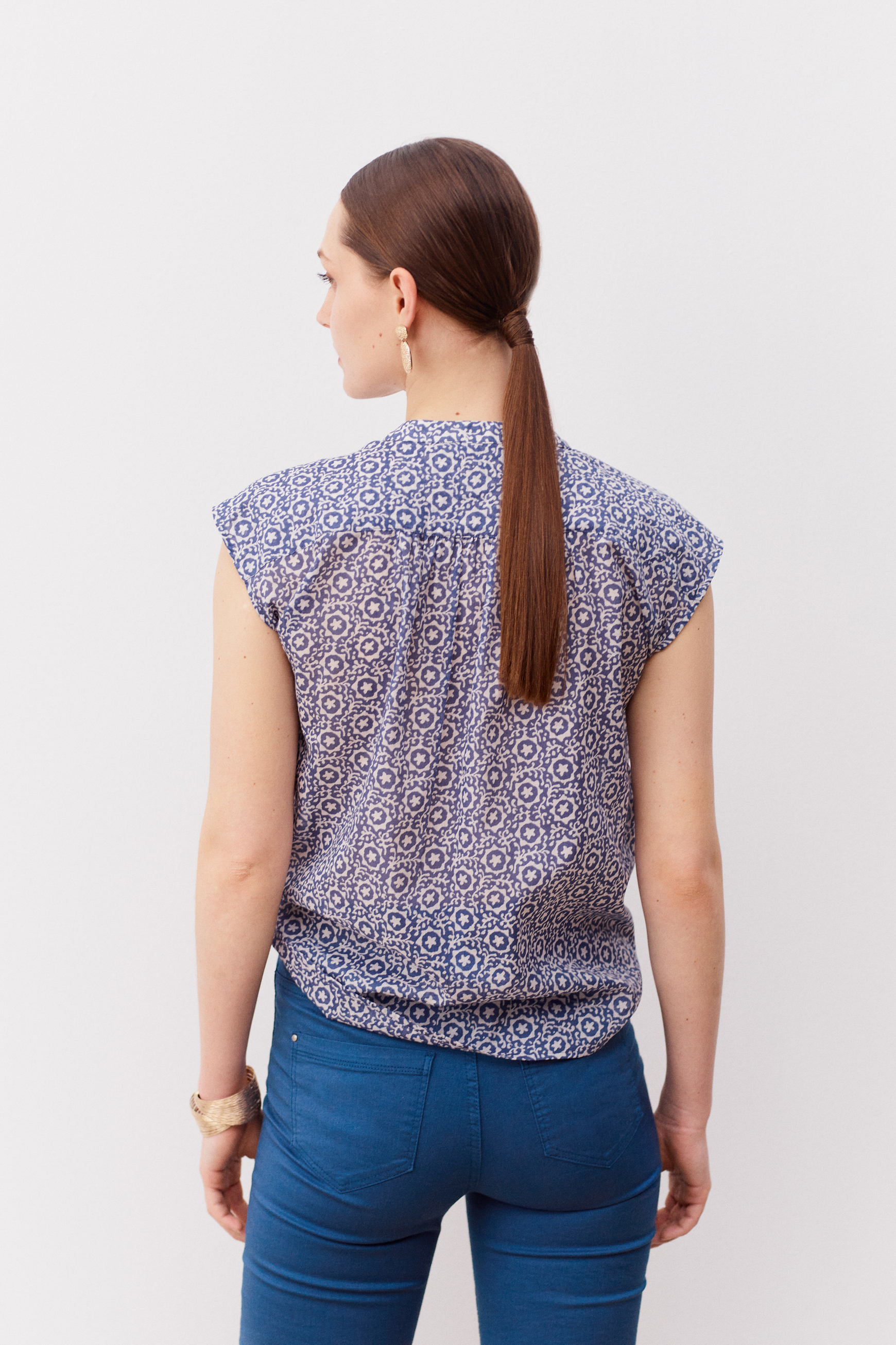 chemisier elio denim baby bleu femme chemisier elio denim baby bleu femme