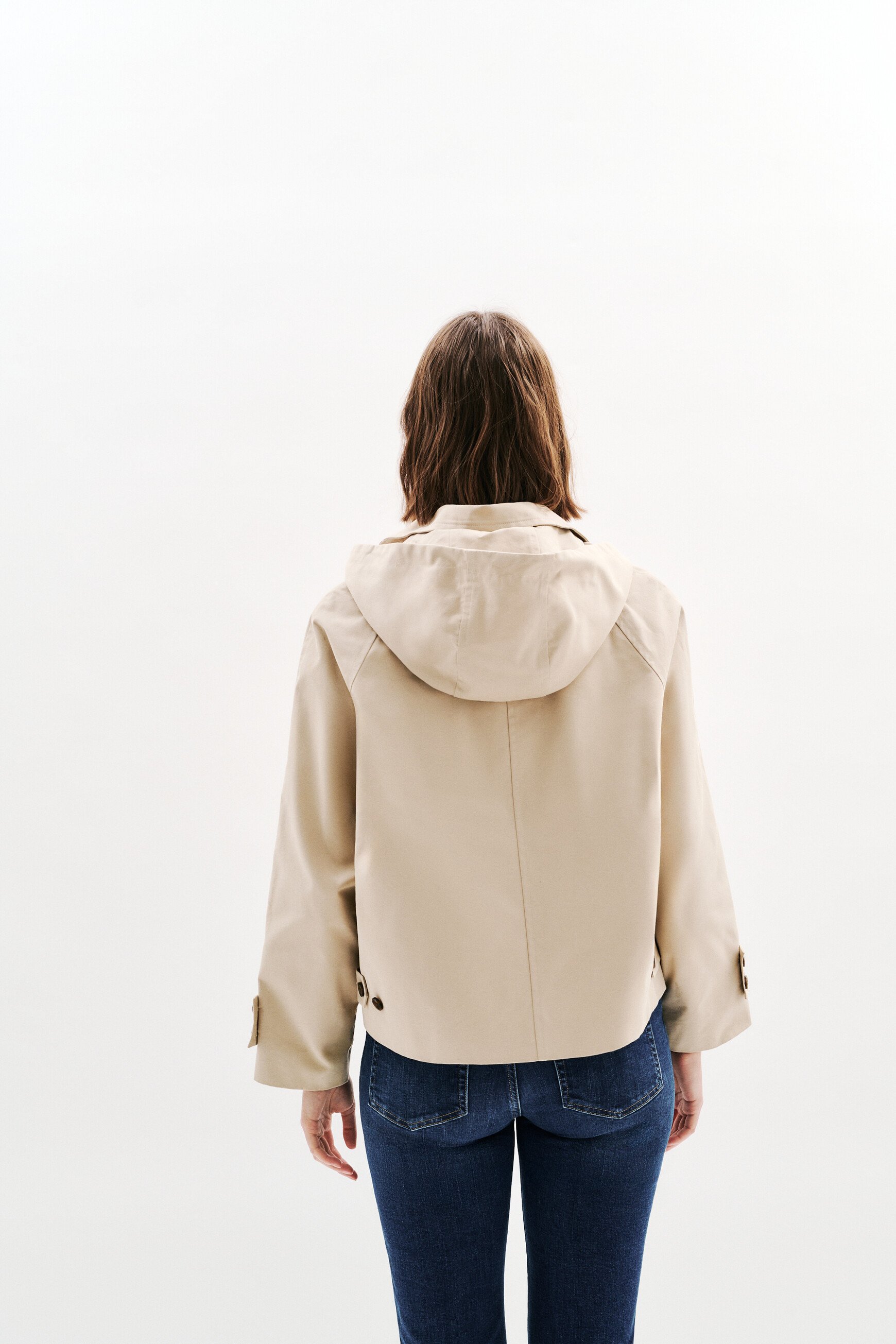 manteau gaya 2 rose poudree femme Manteau Gaya 2 rose poudrée femme