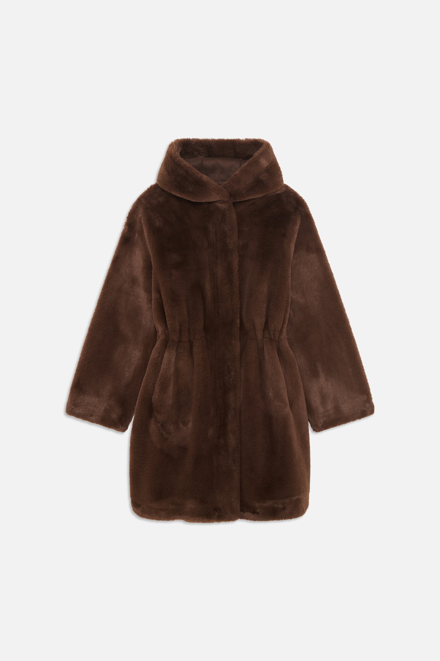 manteau gapuchon marron chocolat femme Manteau Gapuchon marron chocolat femme