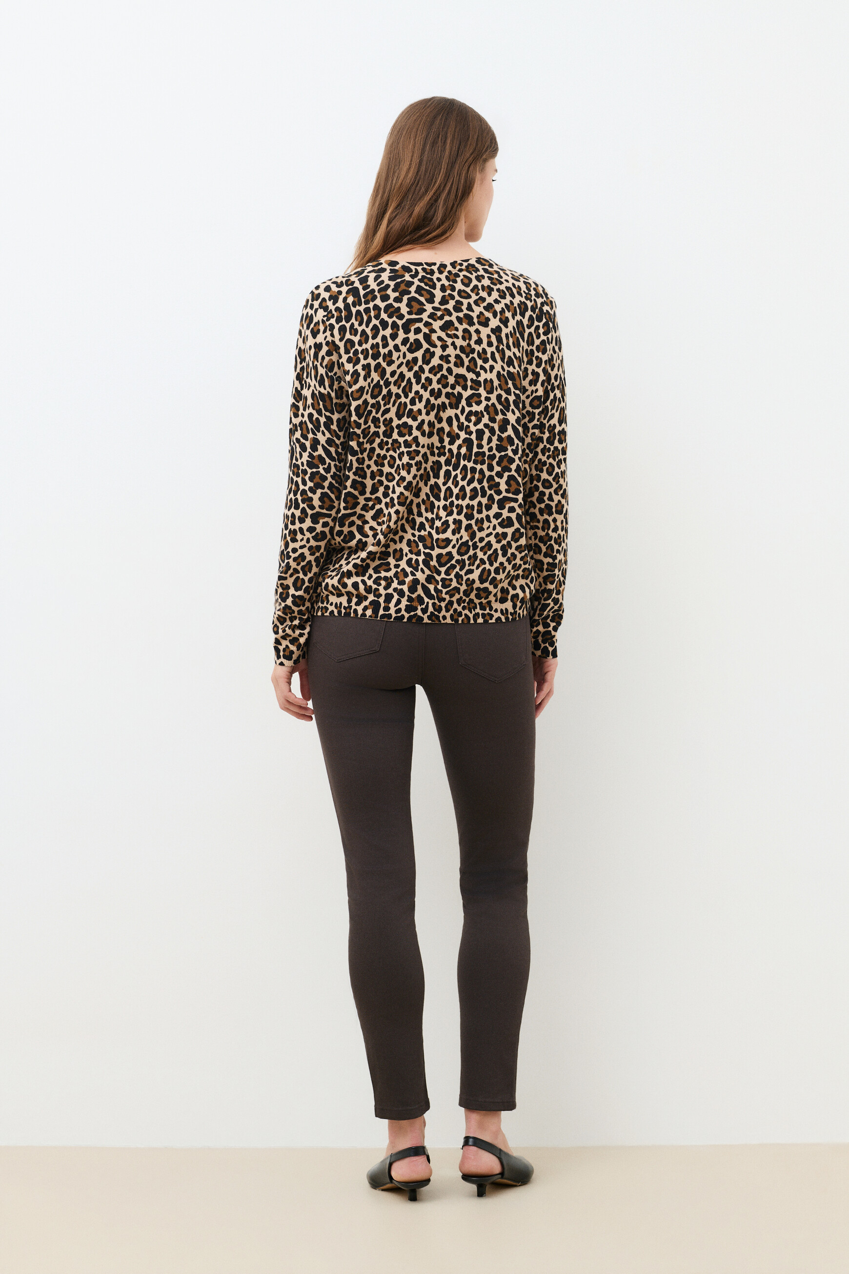 Mado sweater cognac brown woman
