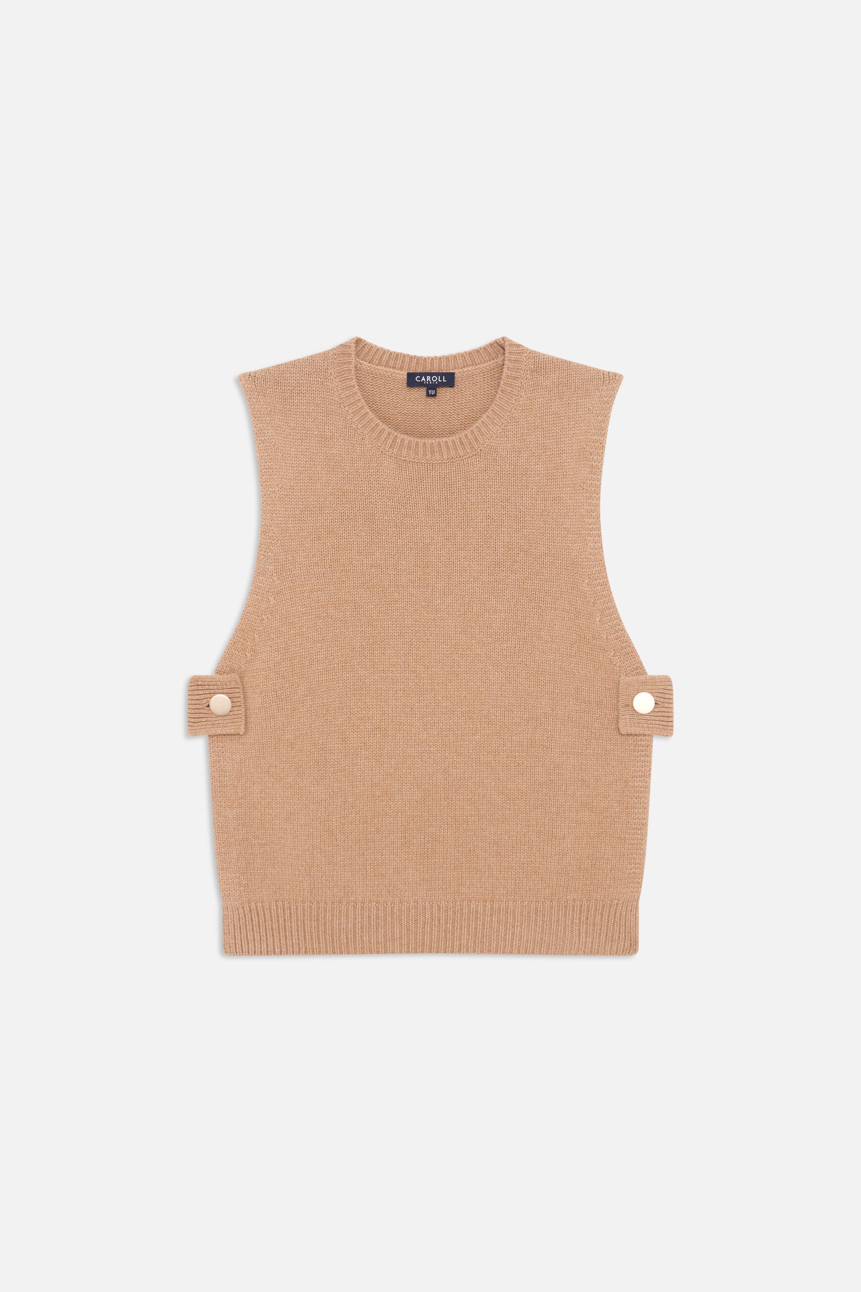 hevy poncho camel woman