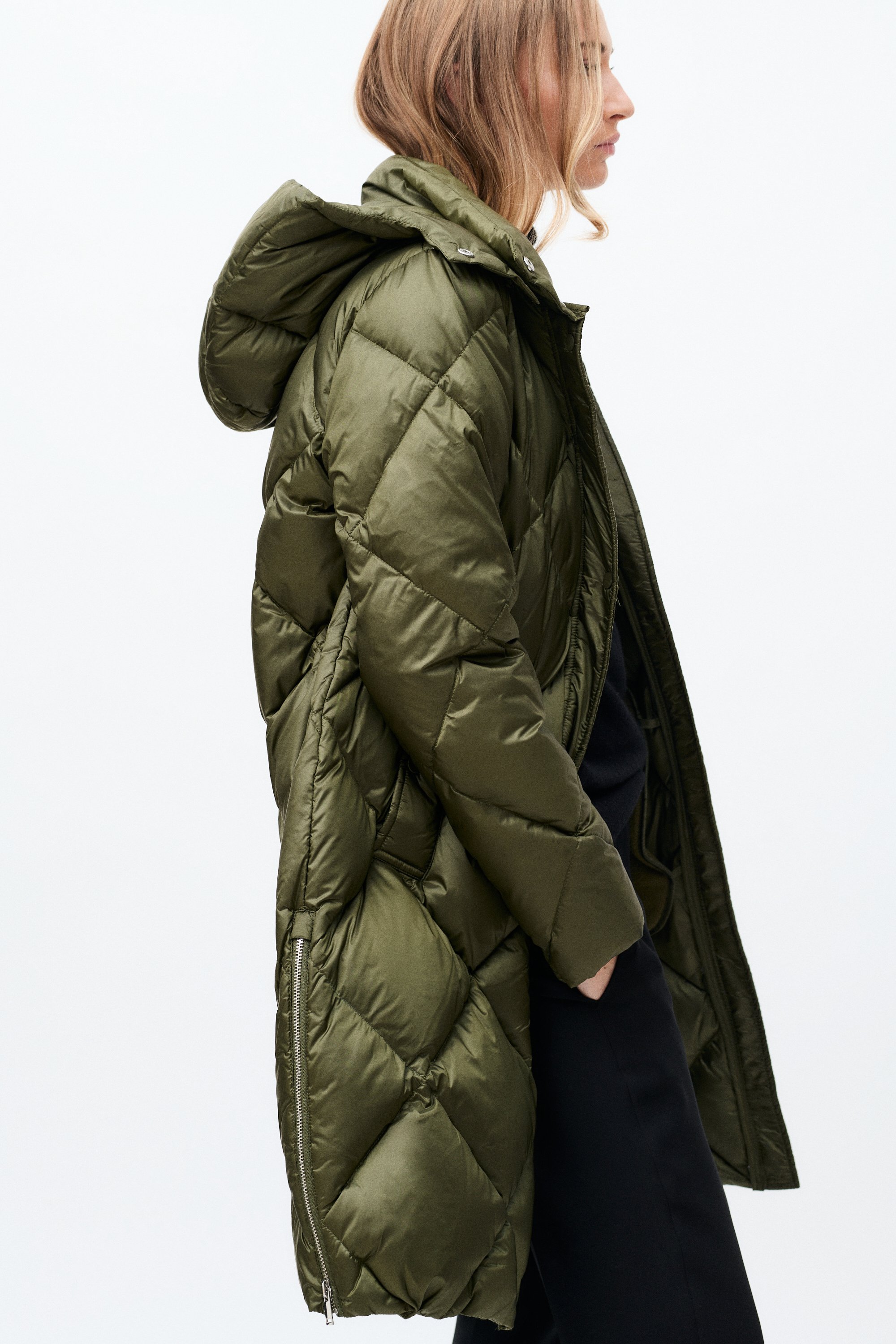 gavone puffer coat light green woman Gavone puffer coat light green woman