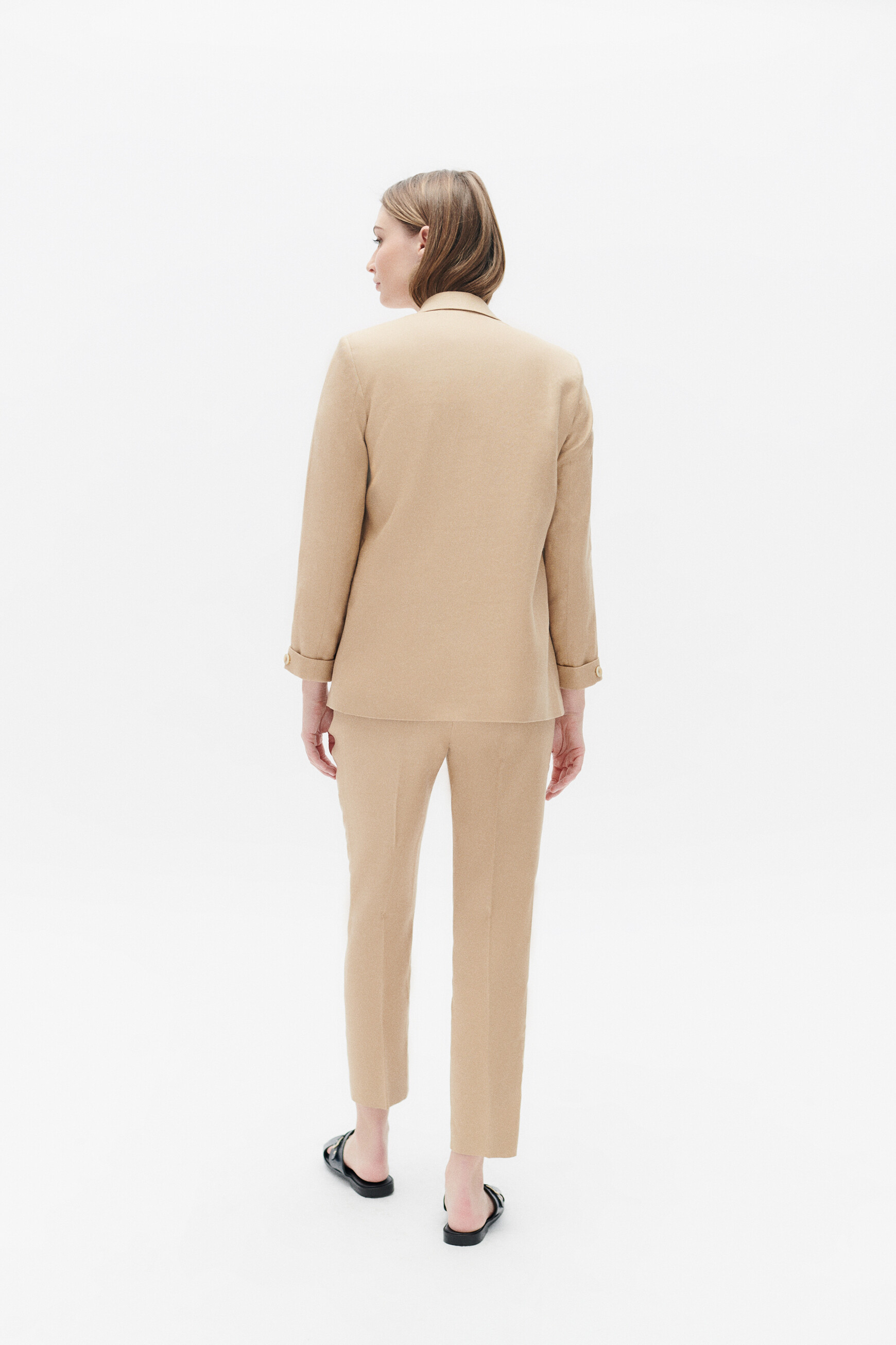 blazer randine beige femme Blazer randine beige femme