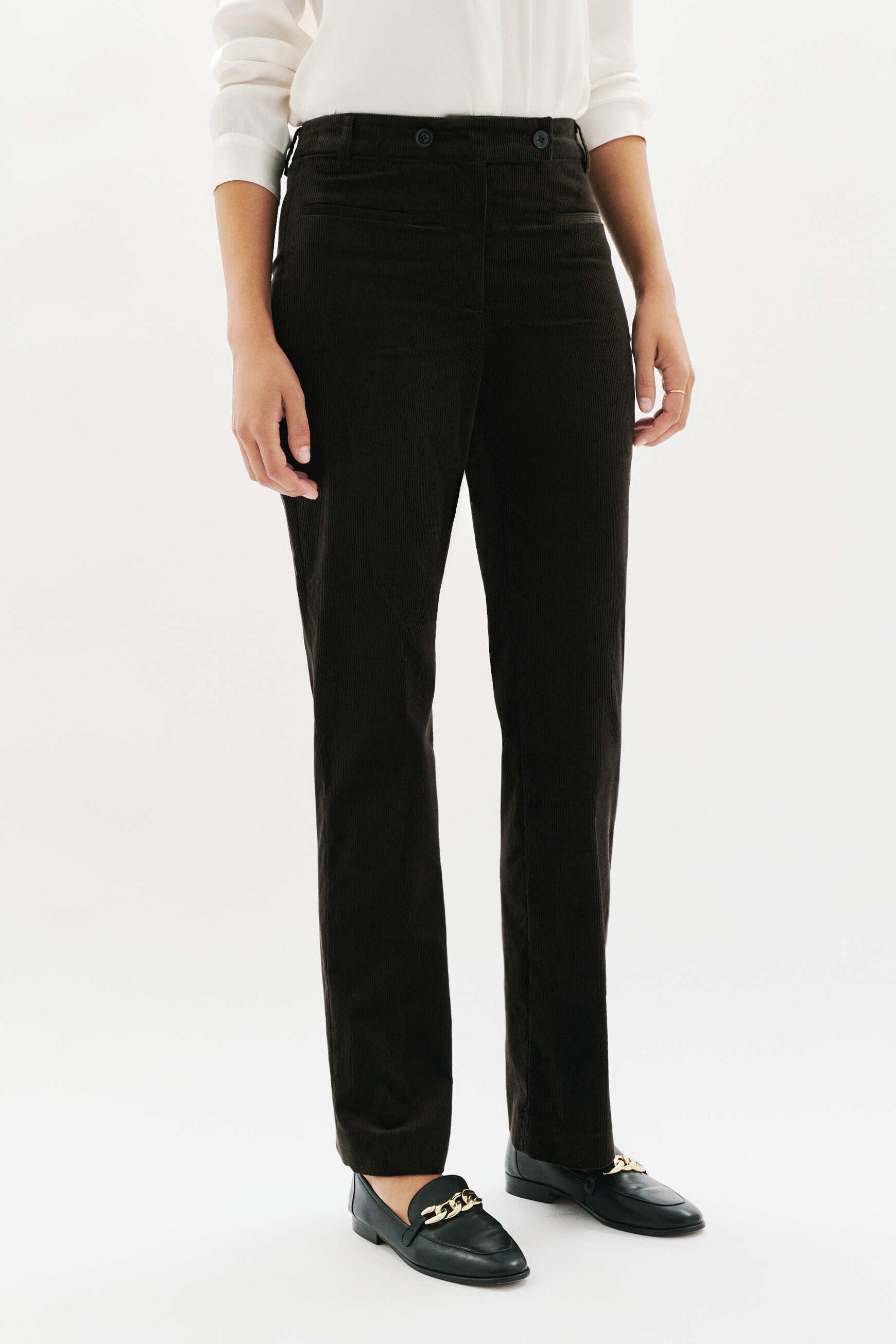 Pantalon Pegase marron foncé femme