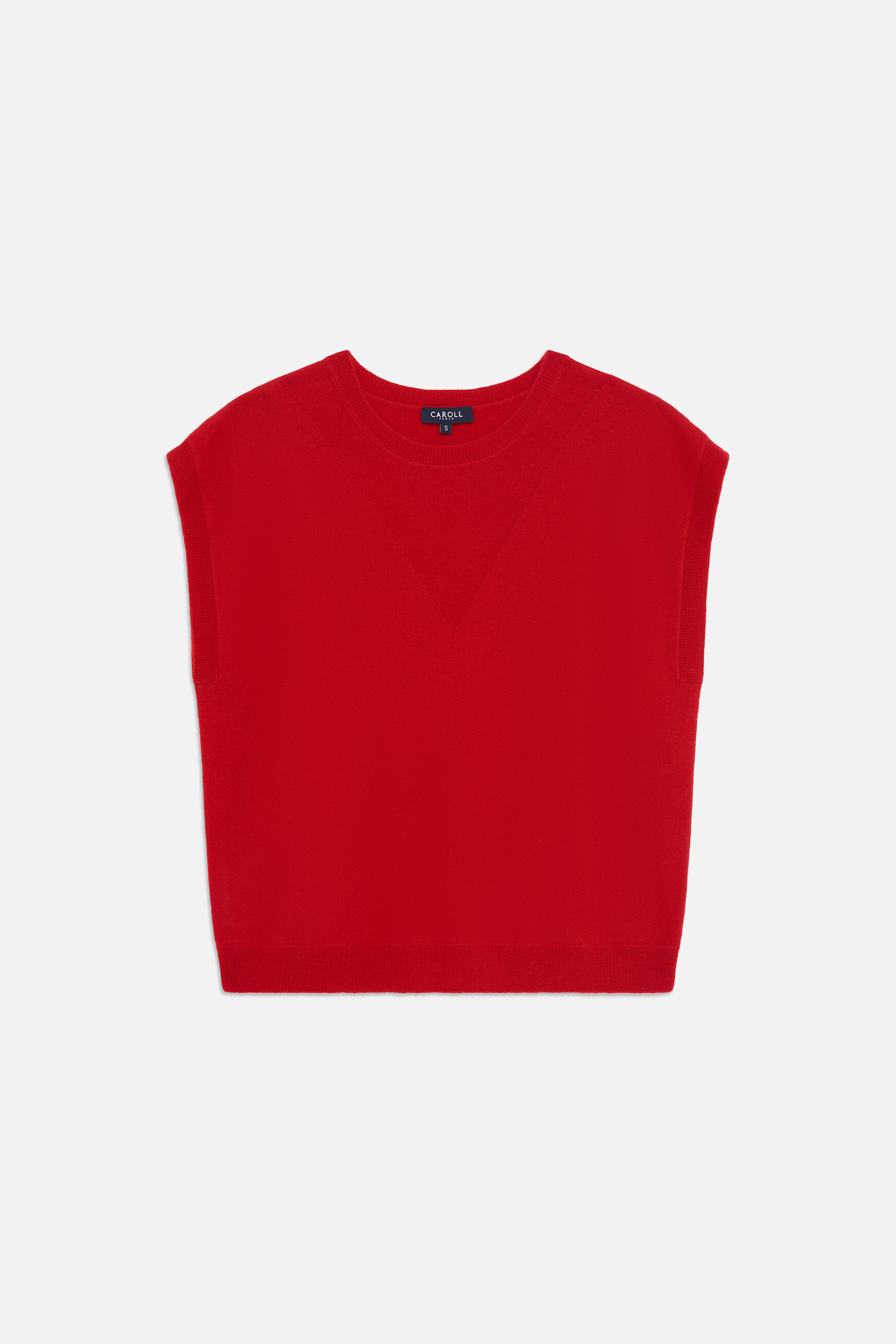 Pull mathilde rouge femme
