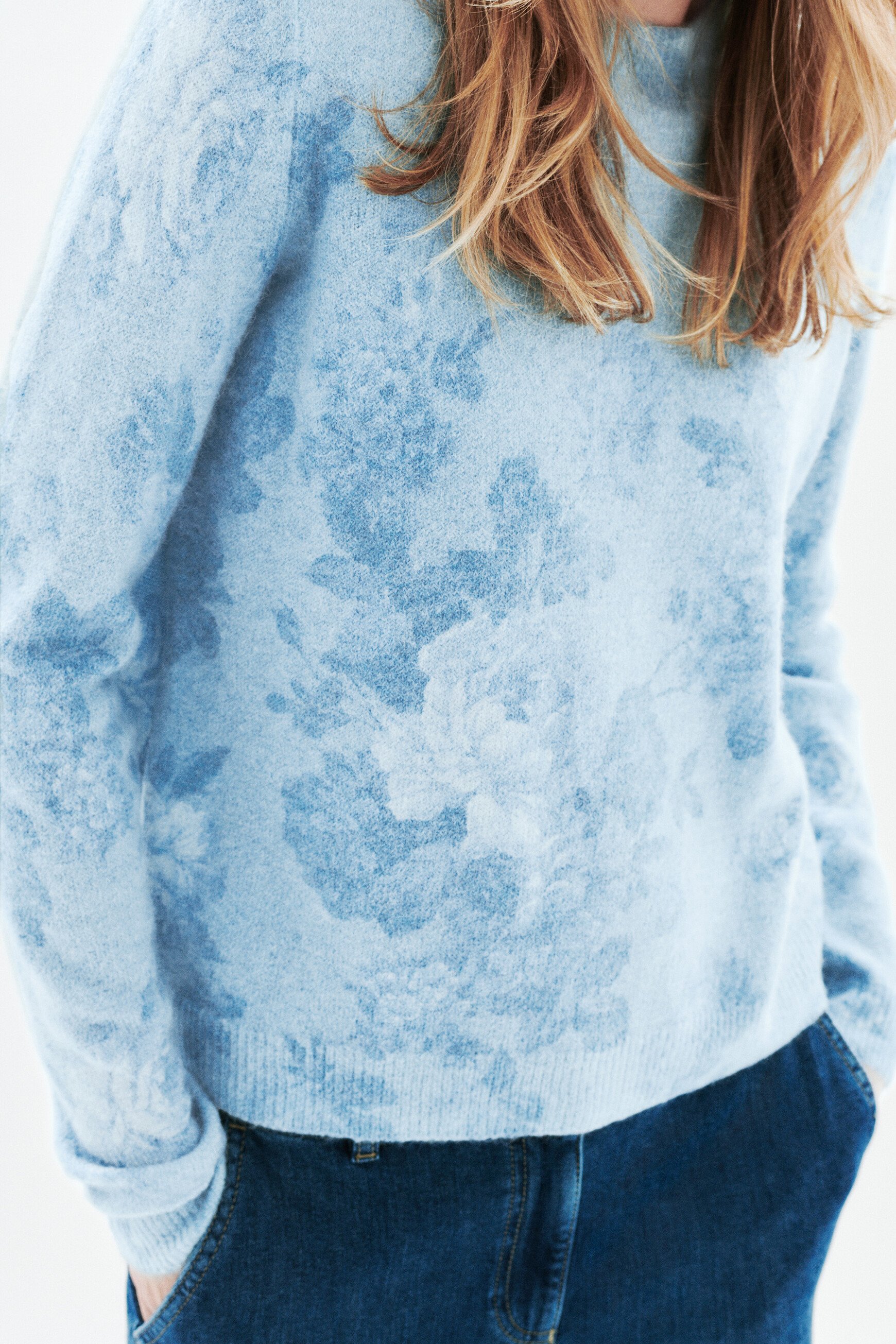mfabiola sweater petrole blue woman Mfabiola sweater petrole blue woman