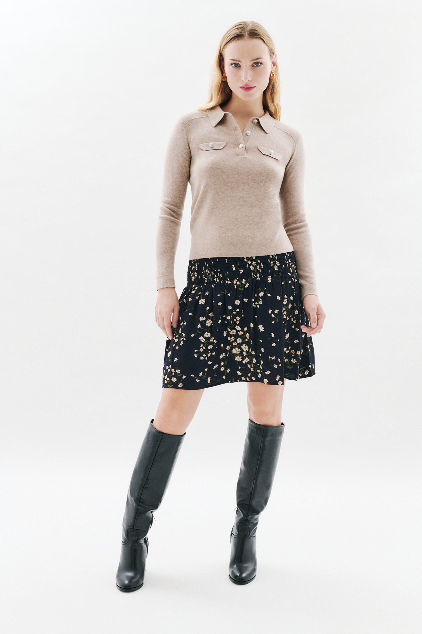 Pullover Mario hellbraun damen