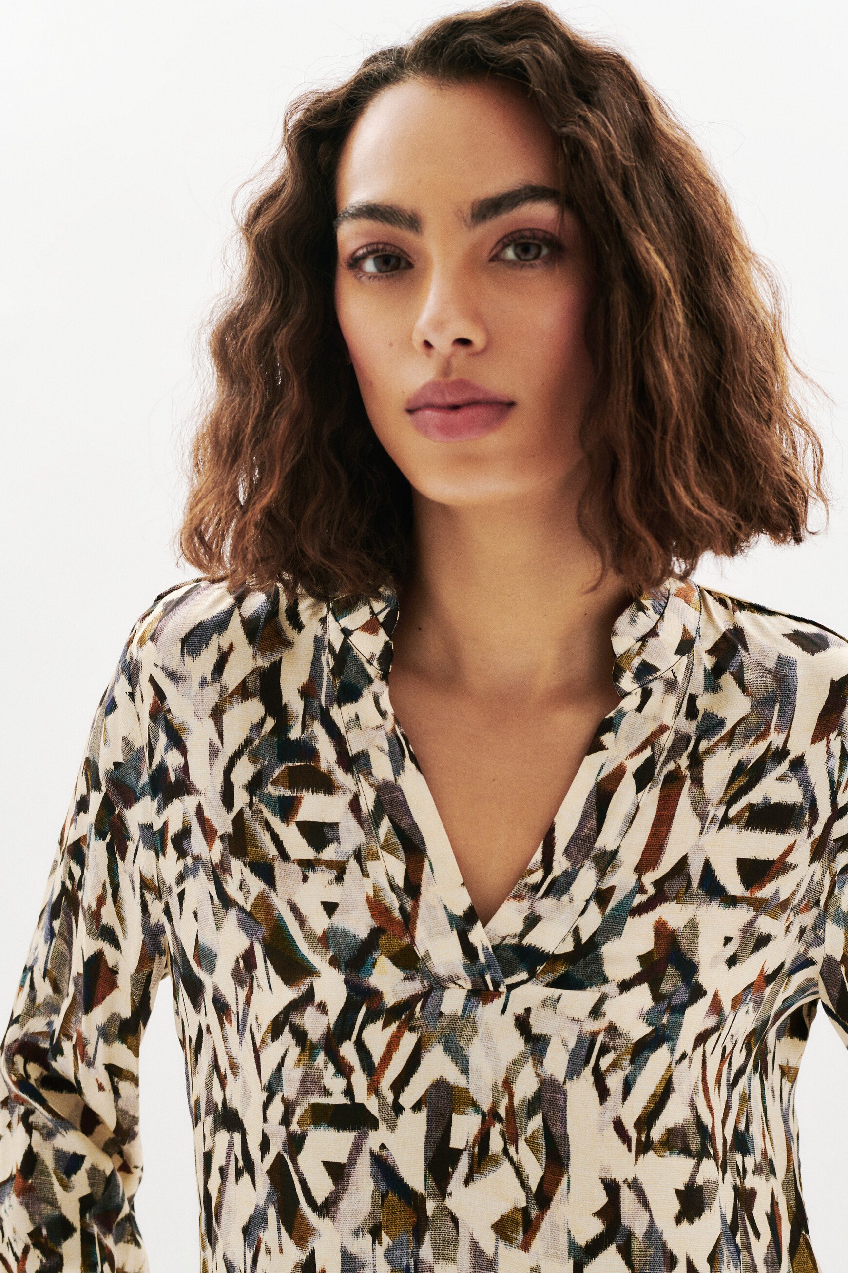 Chemise Clara ecru femme