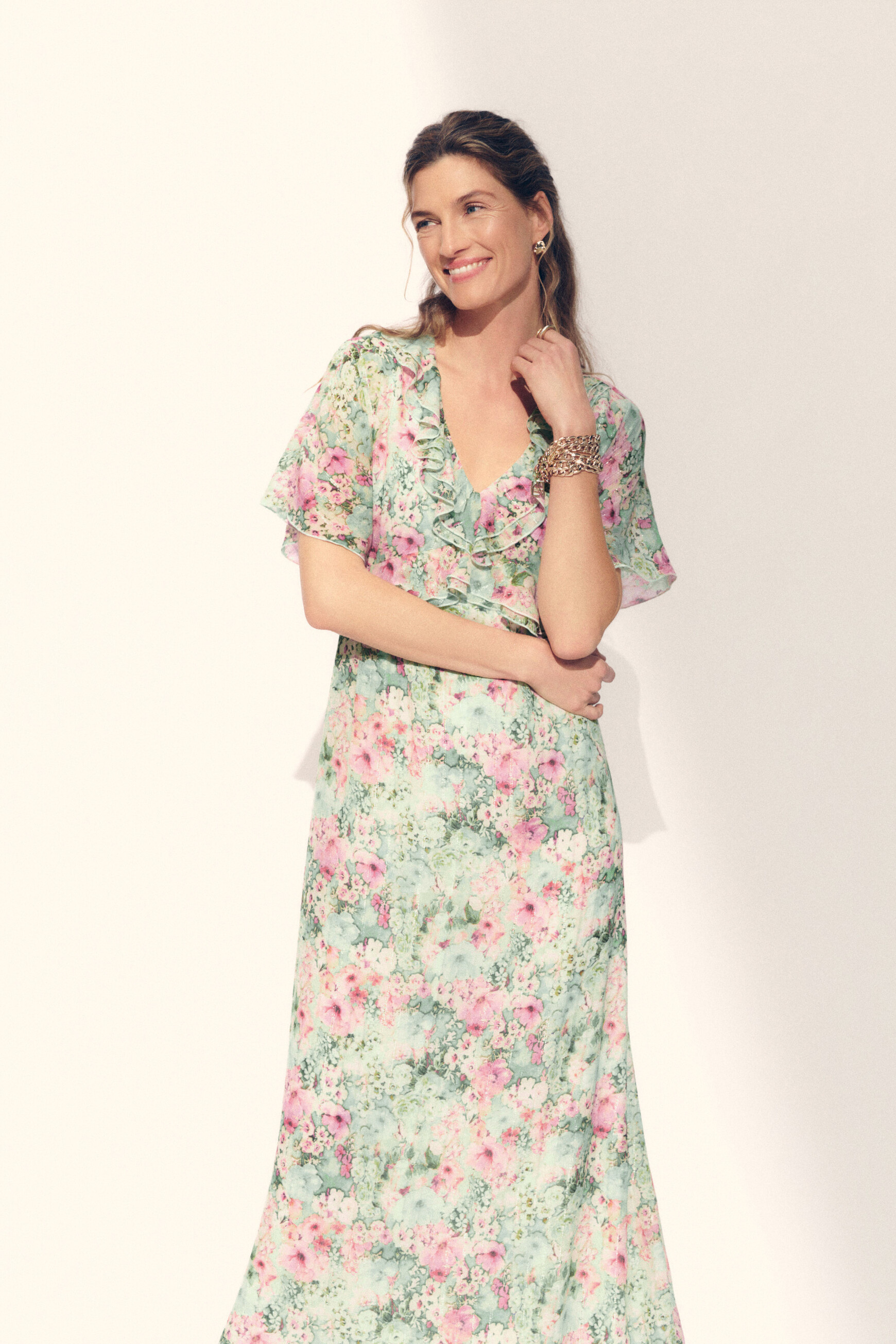 Abito Rcamille verde chiaro donna