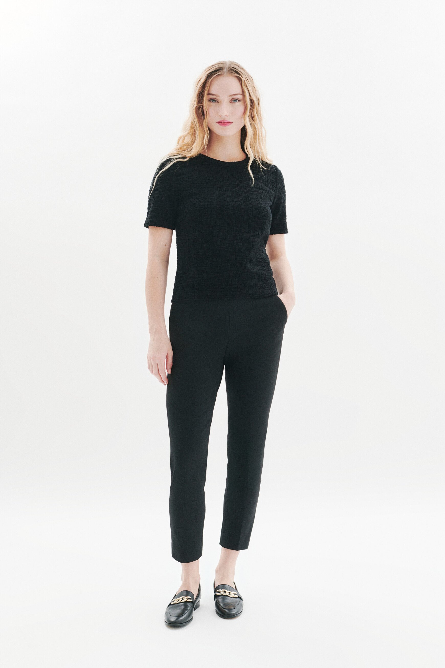 Maglietta Tdaphne nero donna