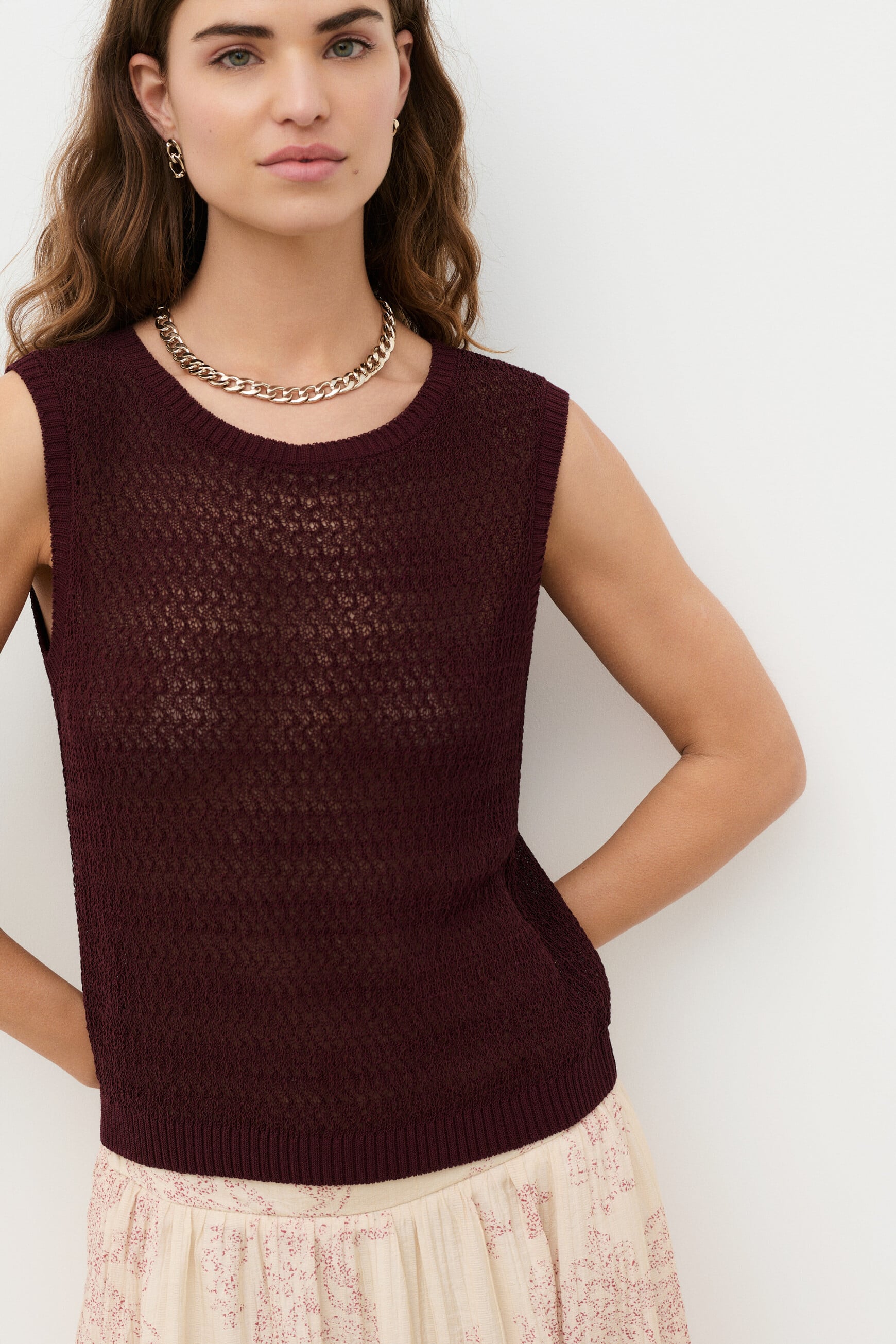 Mpaquito sweater violete oscuro woman