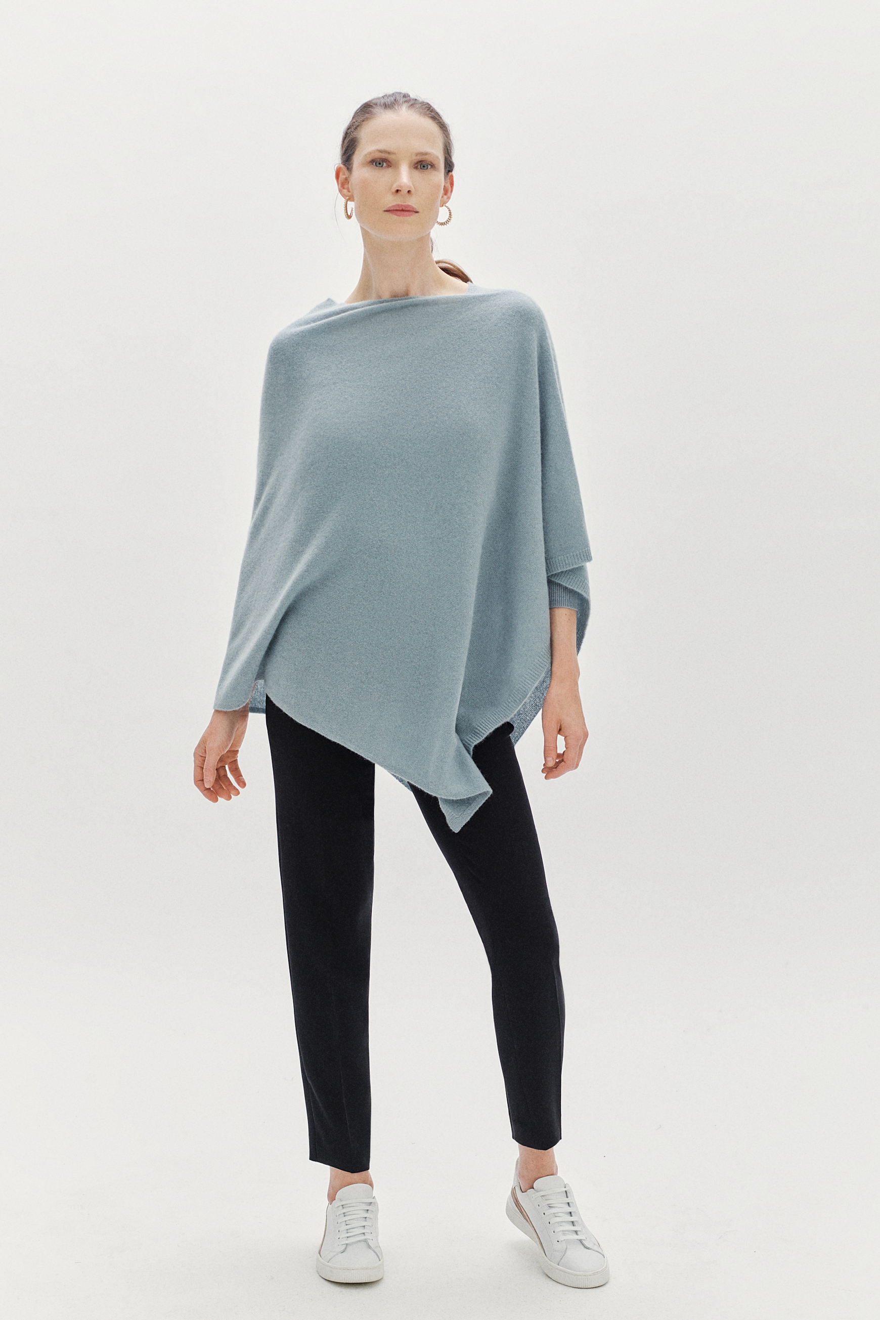 poncho baltimore 100 cachemire vert clair femme poncho baltimore 100% cachemire vert clair femme