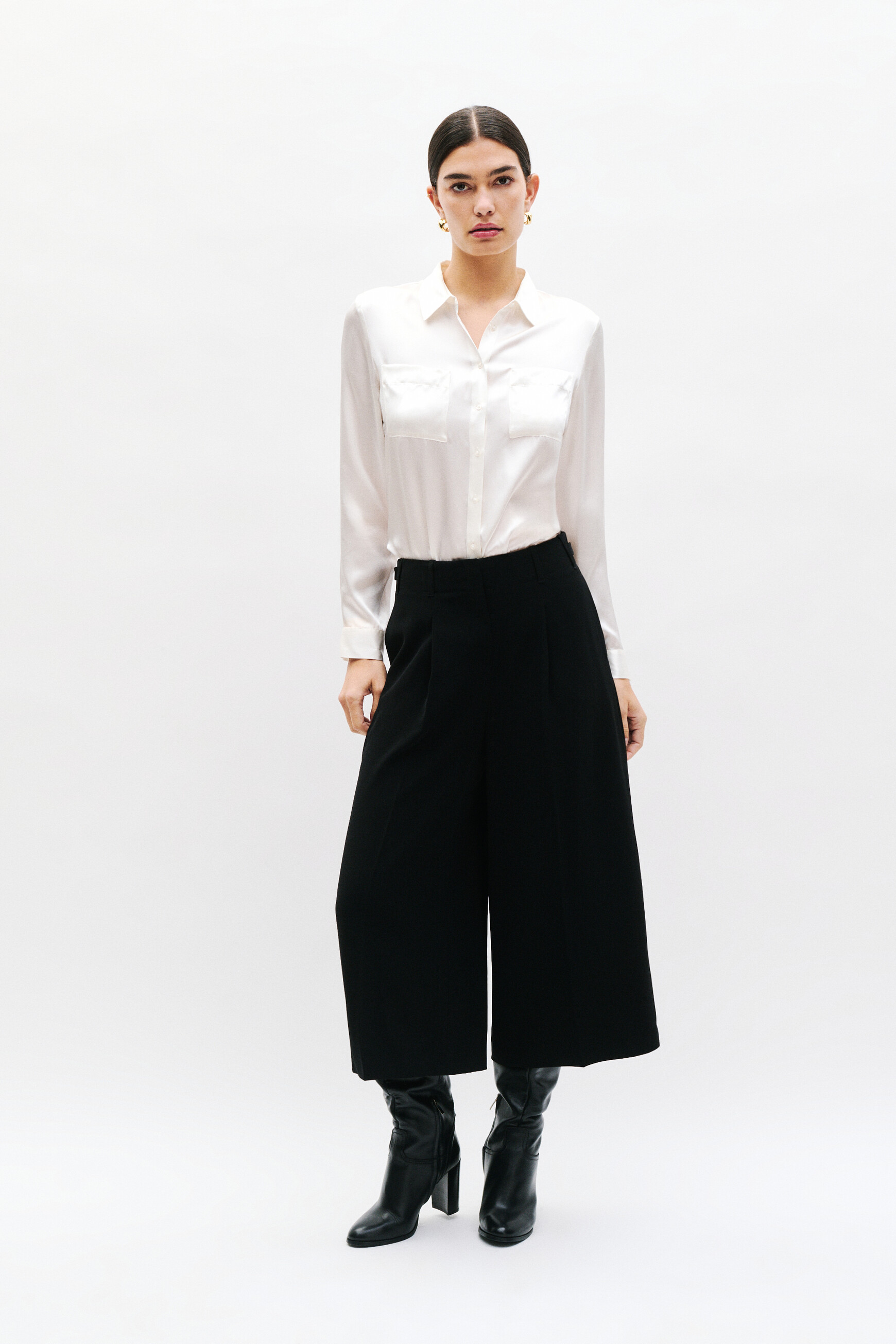 pantalon pcharles noir femme Pantalon Pcharles noir femme