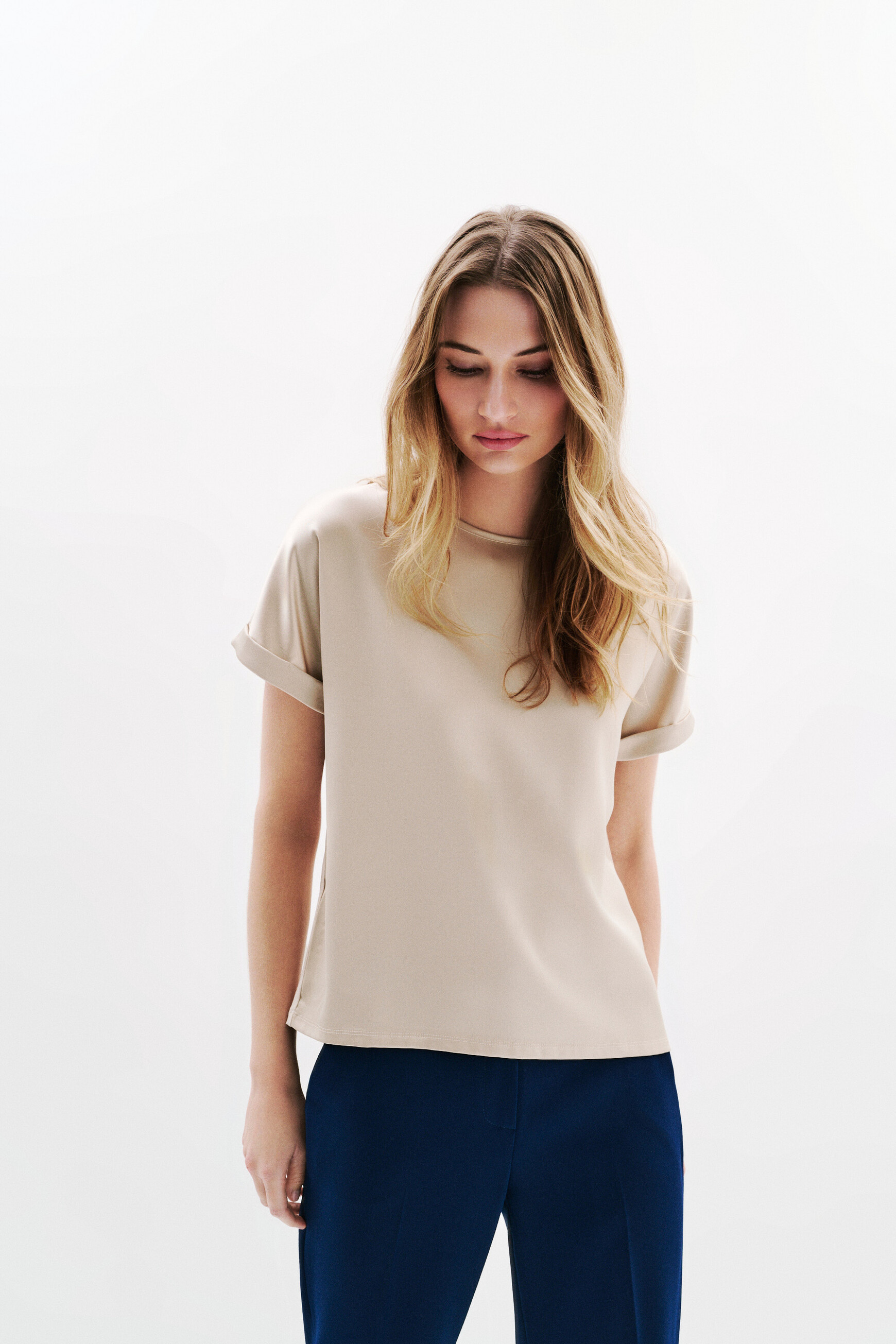 t shirt tmargerita zand vrouw T-shirt Tmargerita zand vrouw
