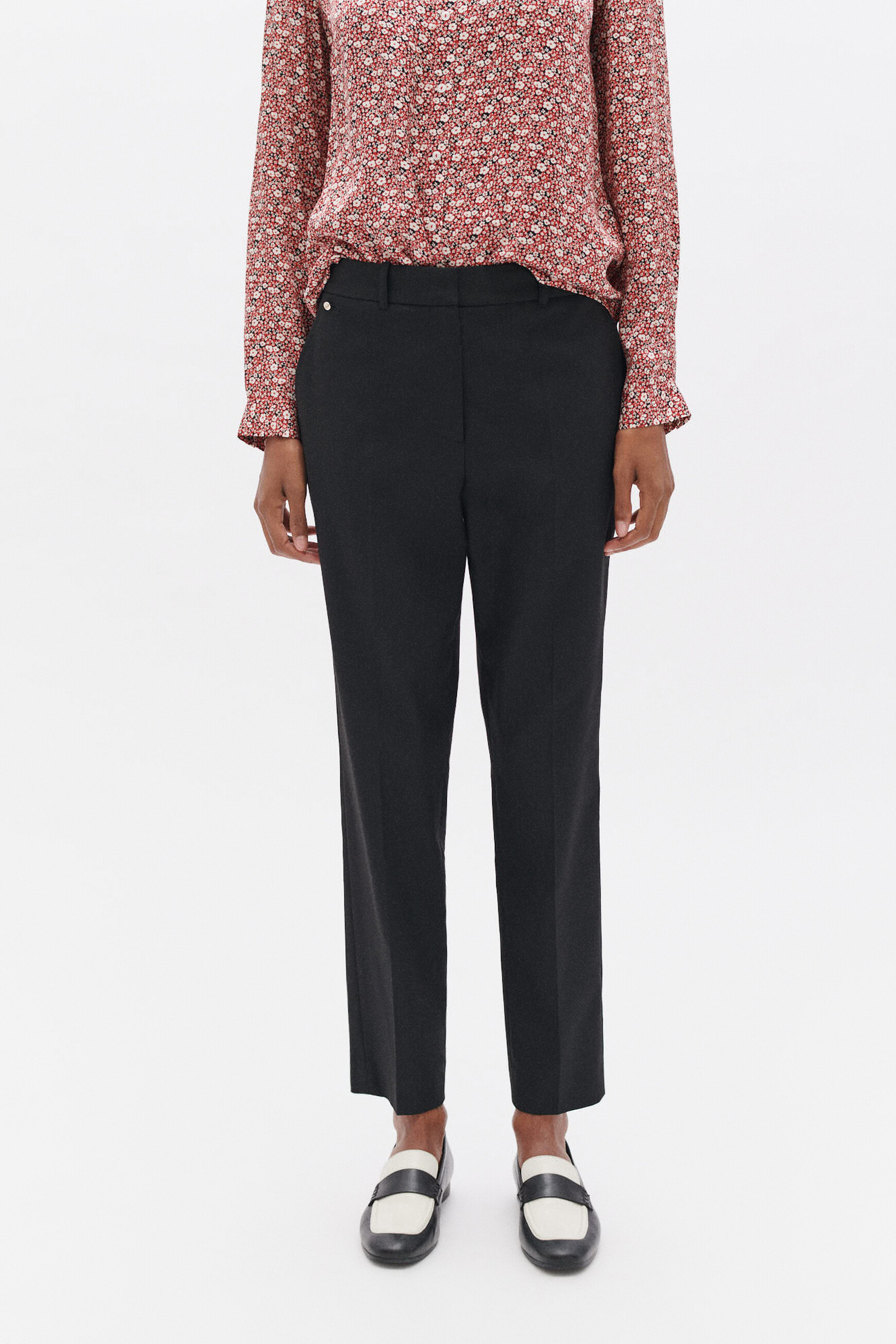 pantalon pcesar noir femme Pantalon pcesar noir femme