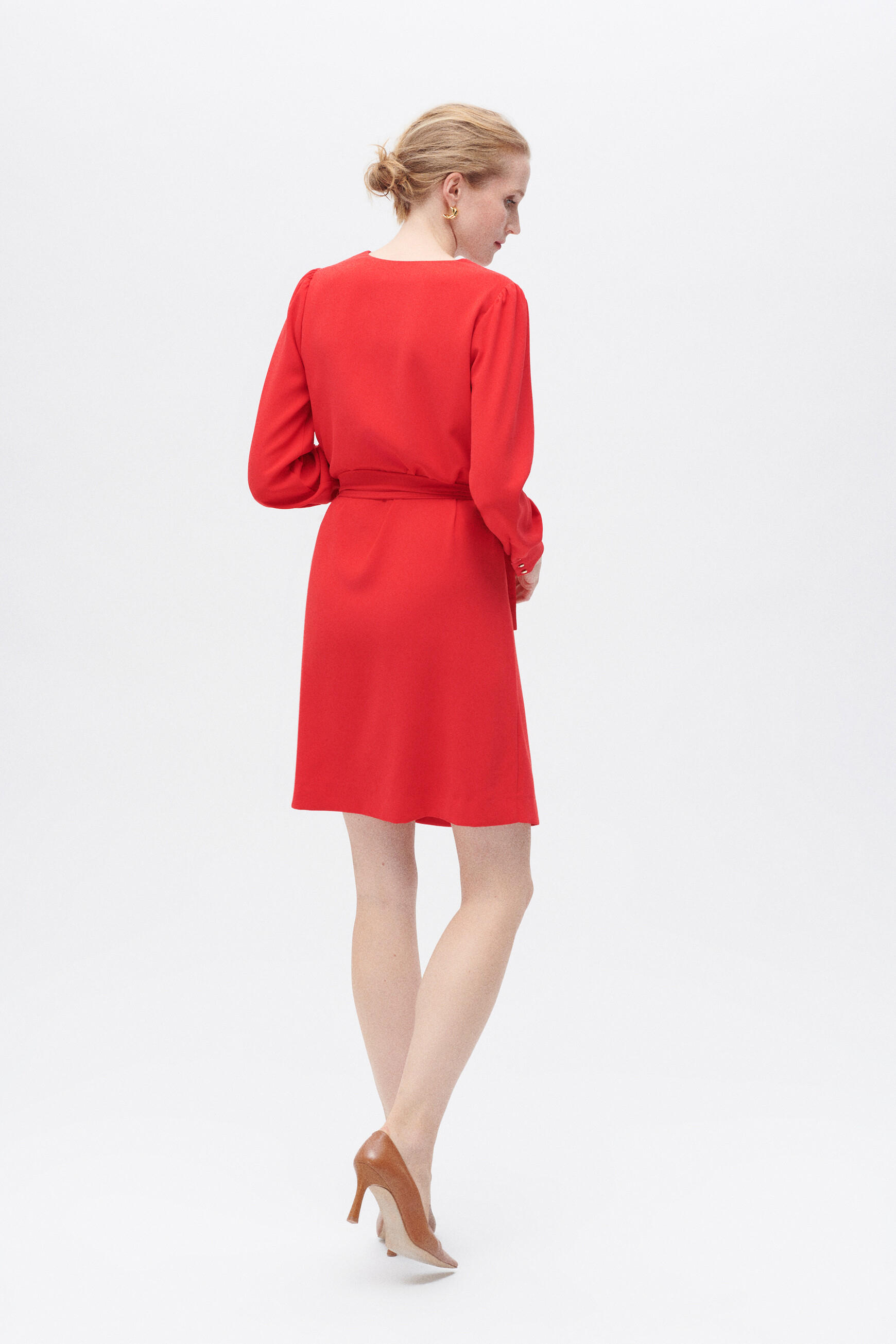 robe roseline rouge femme Robe roseline rouge femme