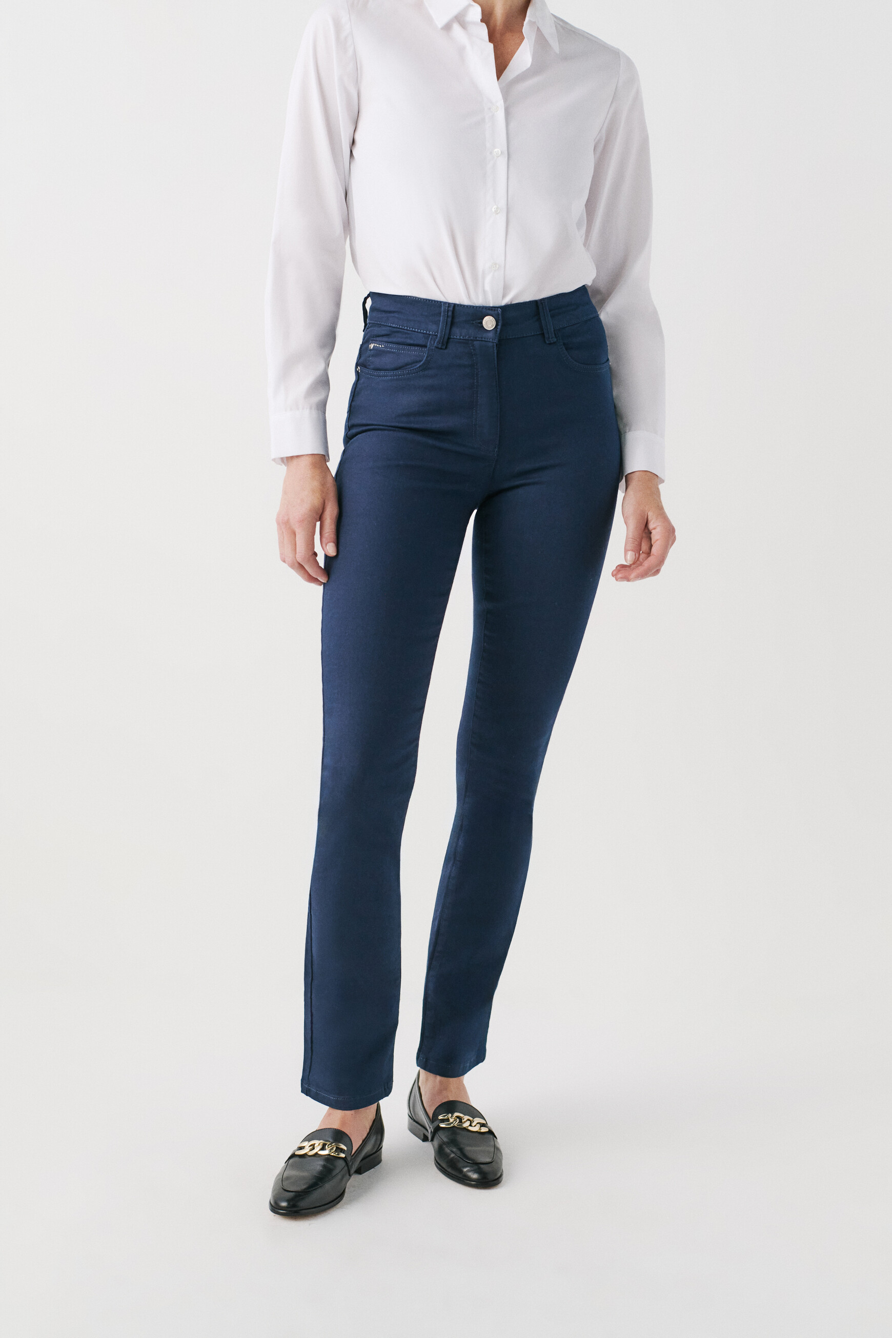 pantalon chicago bleu marine femme pantalon chicago bleu marine femme